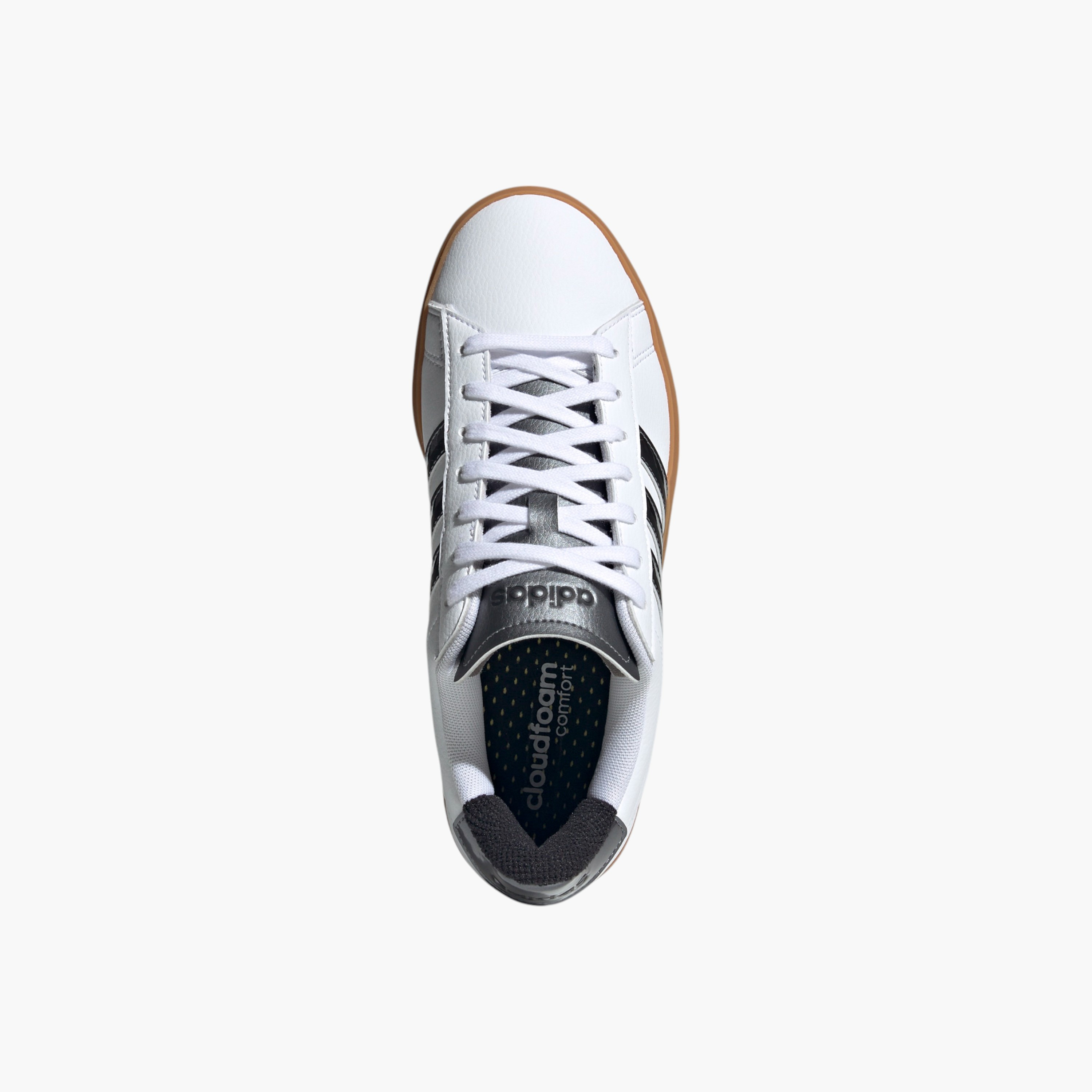 حذاء سنيكرز جراند كورت 2.0 برباط للنساء من أديداس - JH8683-women-shoes-sneakers-image-4