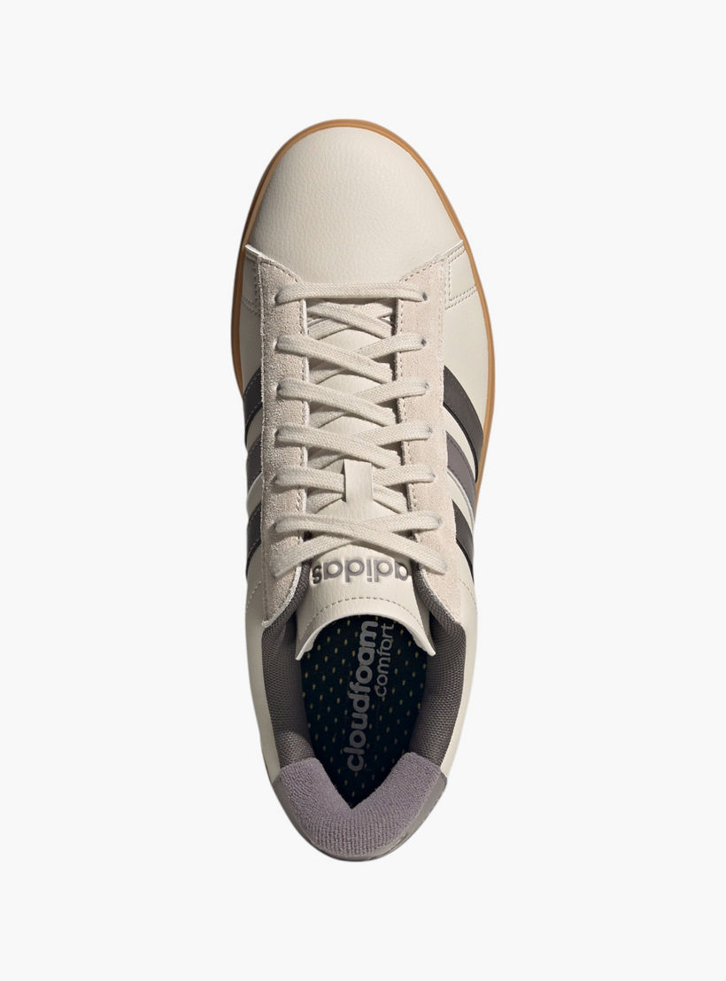 حذاء سنيكرز جراند كورت 2.0 برباط للرجال من أديداس - JH8688-men-shoes-sneakers-image-4