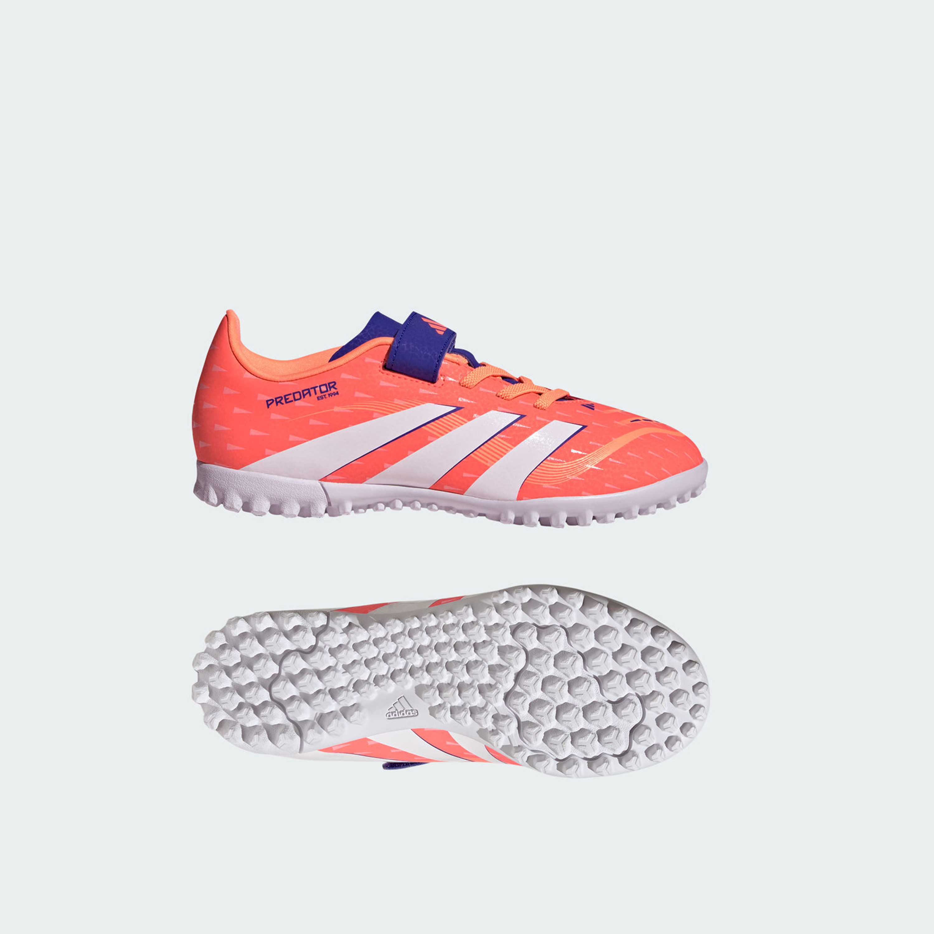adidas Kids Predator Club Tf Lace-Up Football Turf Grippy Sole Shoes-sports-boys-shoes-image-26