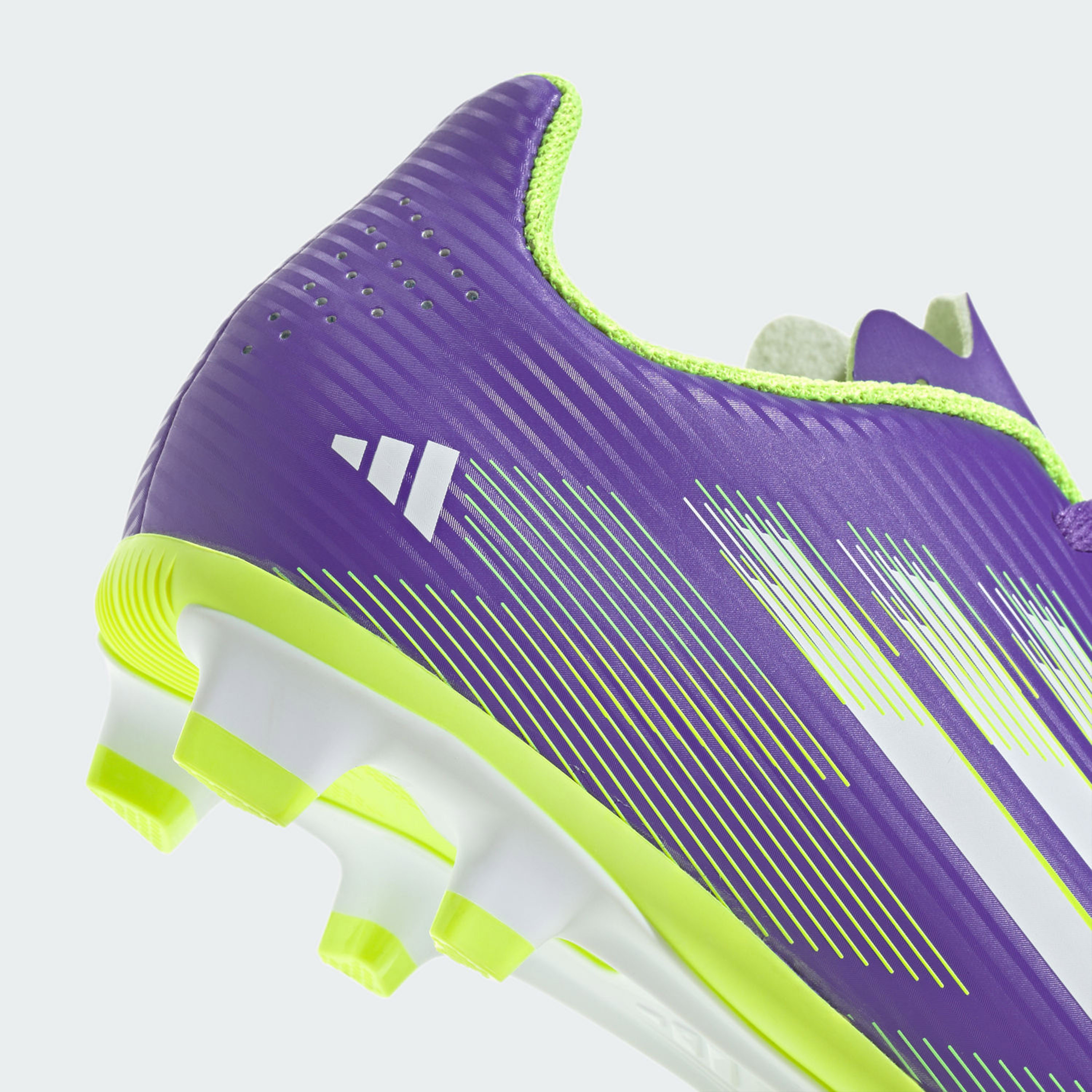 أديداس - حذاء كرة القدم F50 كلوب للأطفال برباط للأرضيات الصلبة/المتعددة JI0027 | OE-sports-gear-football-shoes-firmground-image-7