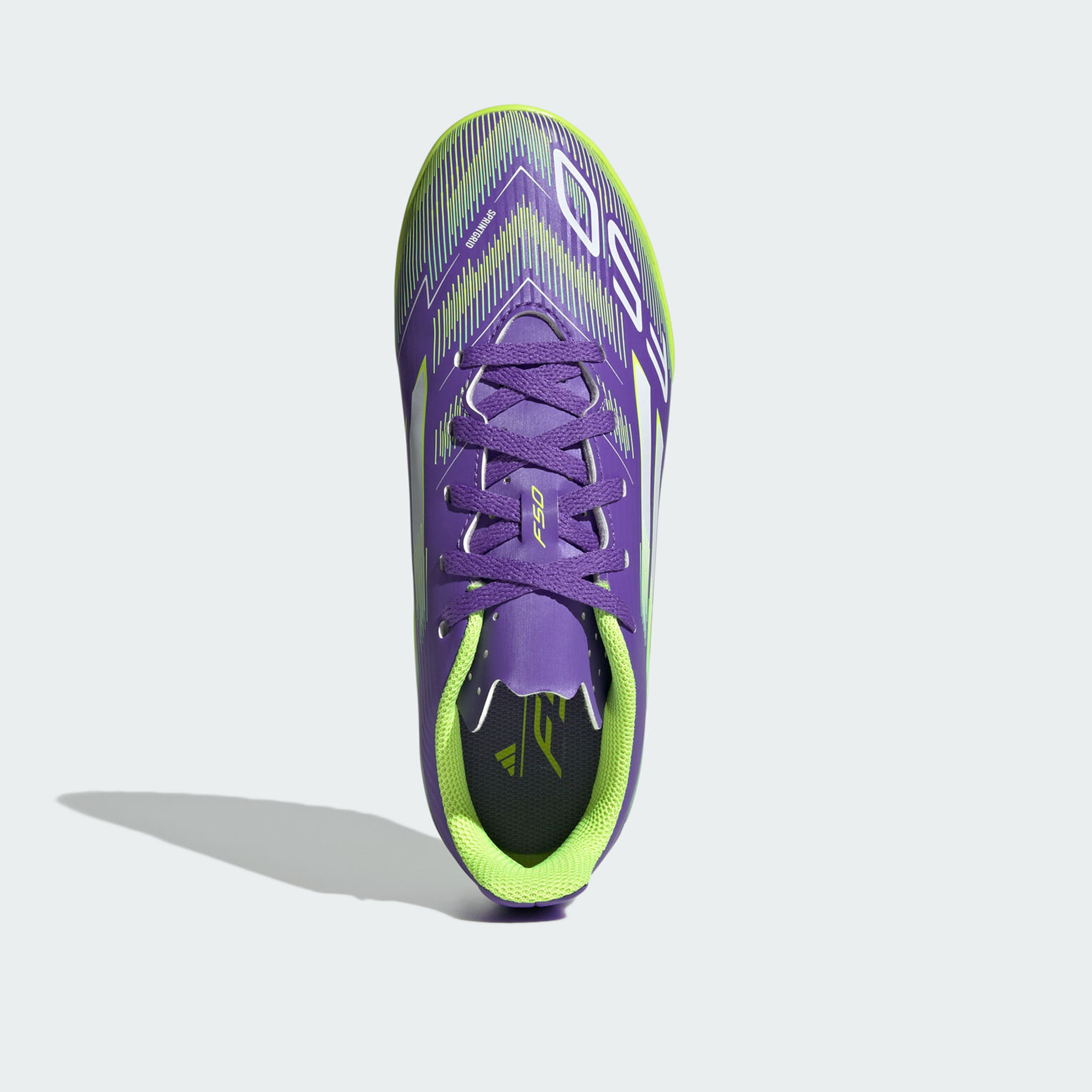 حذاء كرة قدم خفيف الوزن برباط إف50 كلوب تي إف للأطفال من أديداس-sports-boys-shoes-image-14
