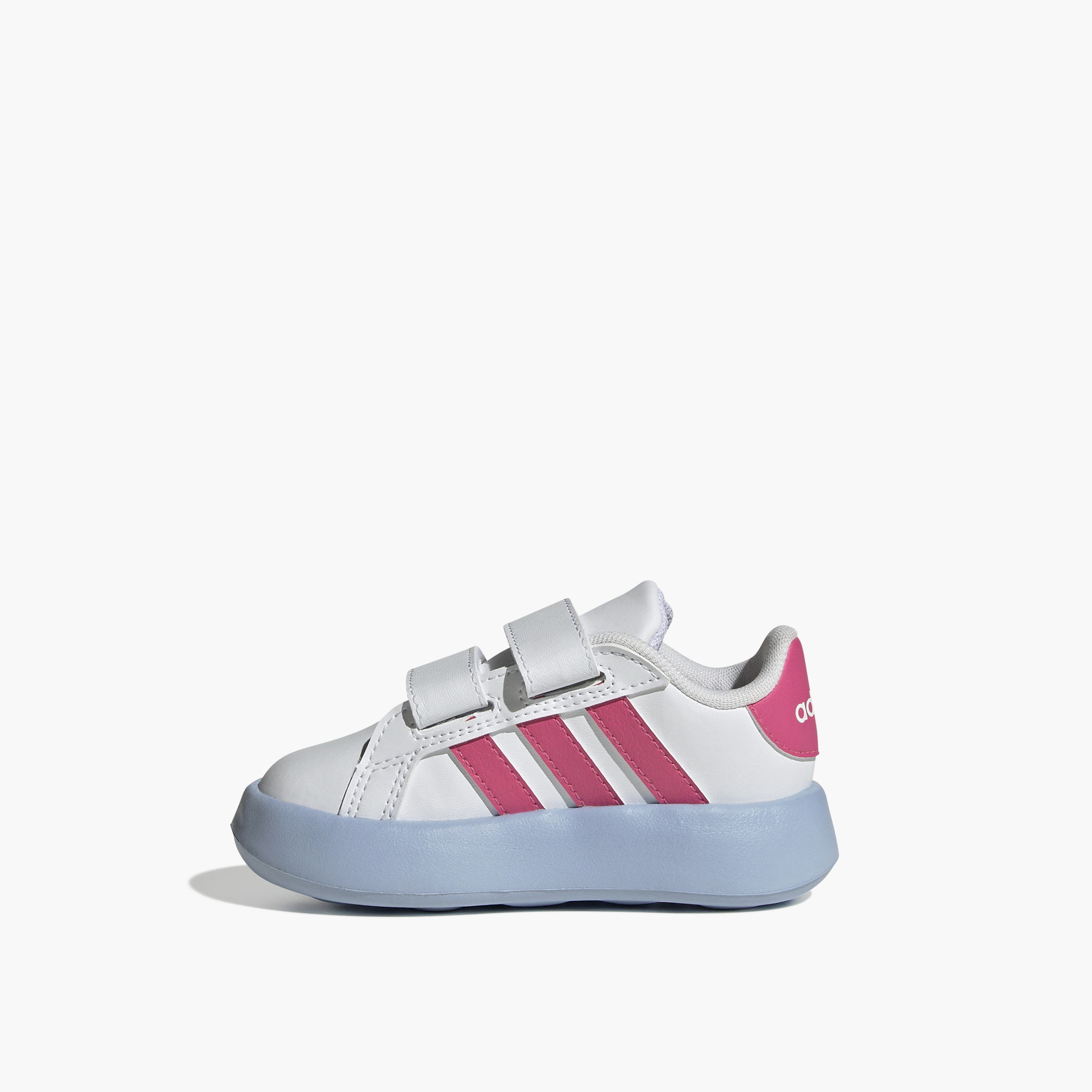 adidas Girl's Grand Court 2.0 Shoes JI0981 | OE-girls-shoes-sneakers-image-3