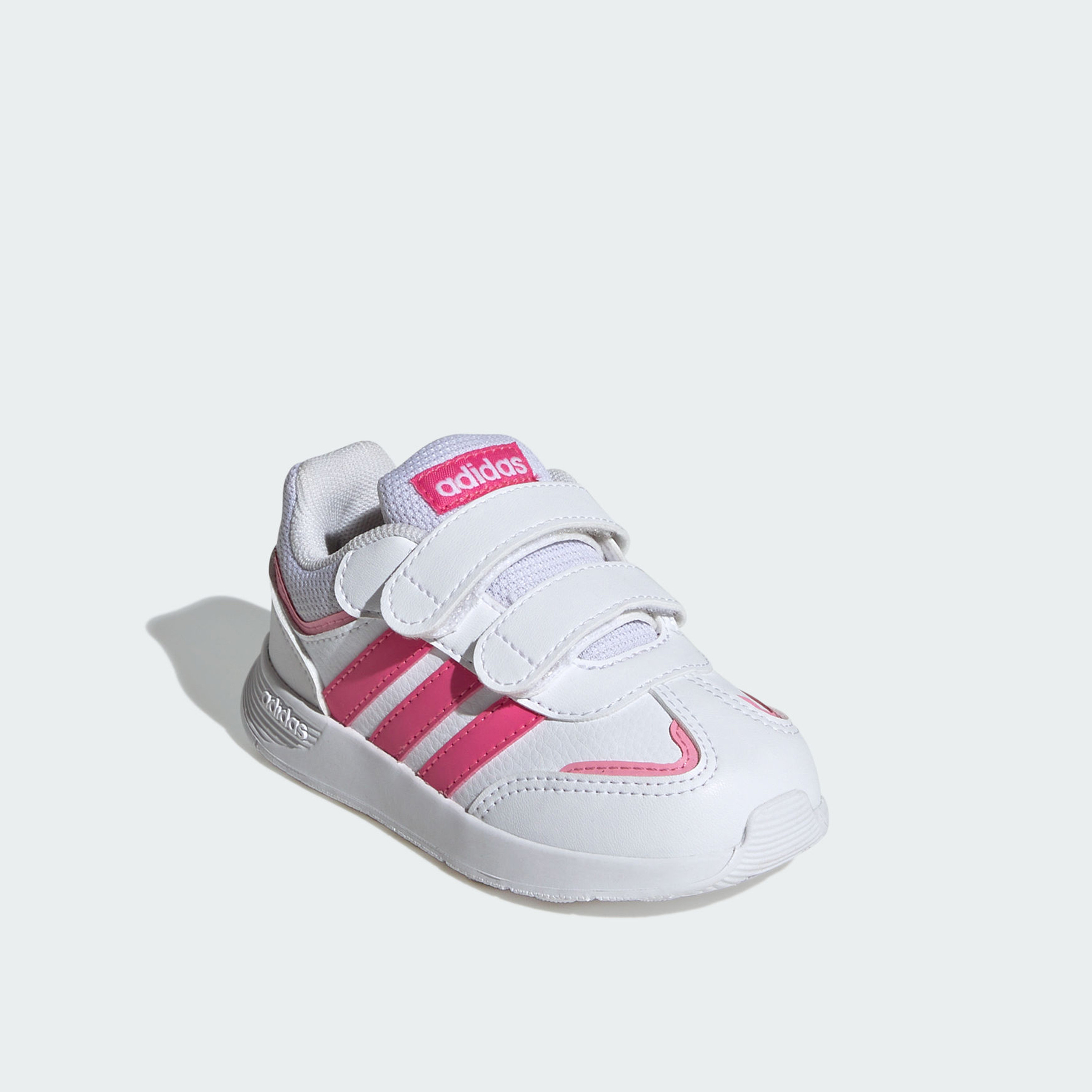 أديداس - حذاء رياضي تينسور سويتش للبنات الصغيرات بشريط فيلكرو JI1050 | OE-baby-girls-shoes-closedshoes-image-1