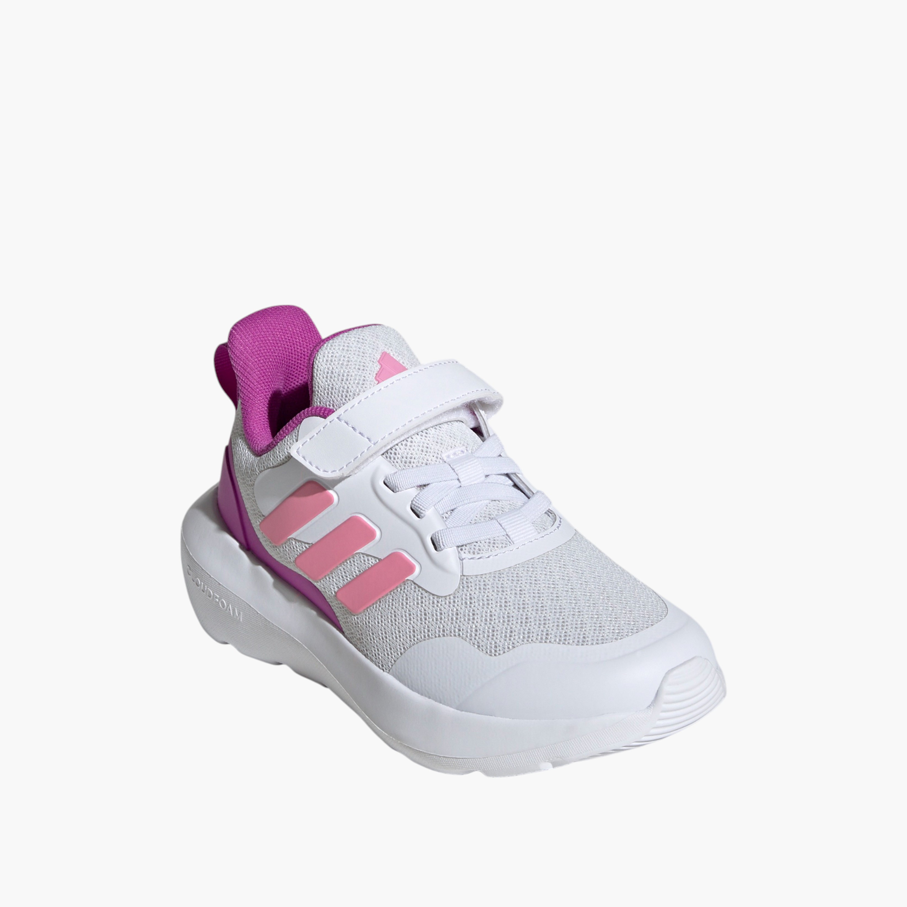 adidas Girls Fortarun 3.0 El C Hook & Loop Running Shoes-girls-shoes-sneakers-image-1