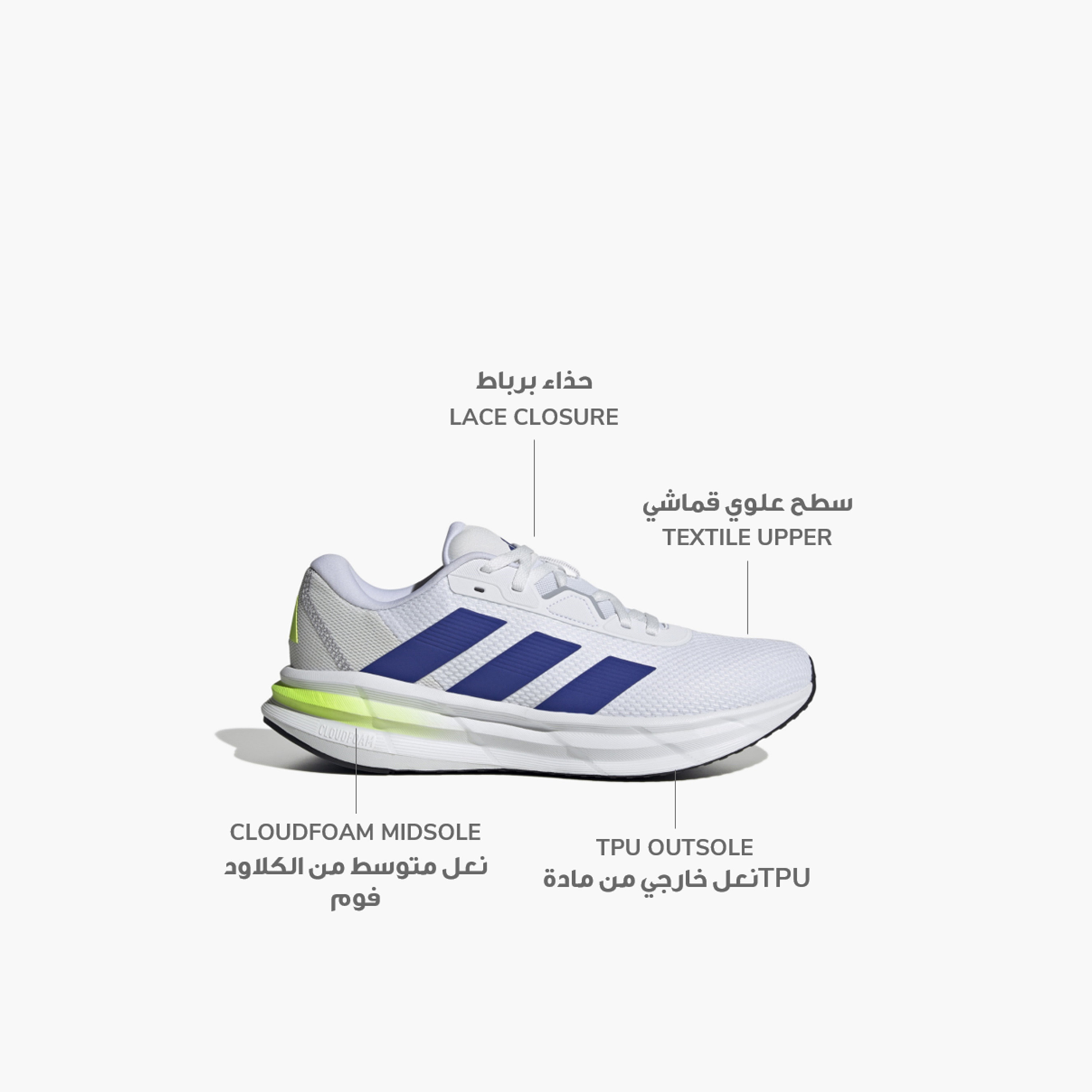 أديداس - حذاء الجري جالكسي 7 للرجال-sports-men-shoes-image-2