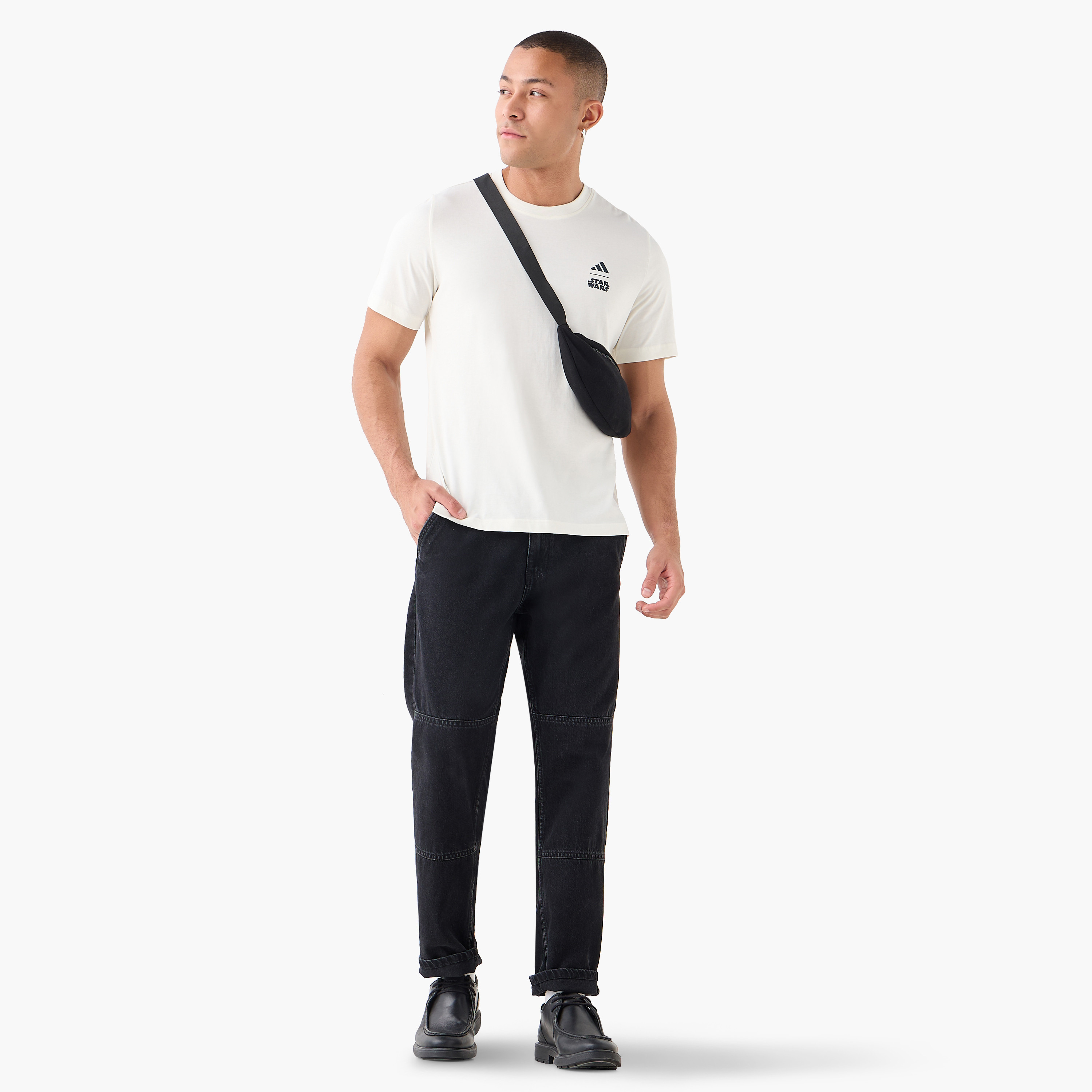 adidas Men's adidas x Star Wars The Mandalorian T-Shirt JI5715 | OE-men-clothing-sportswearandactivewear-tshirtsandpolos-image-2