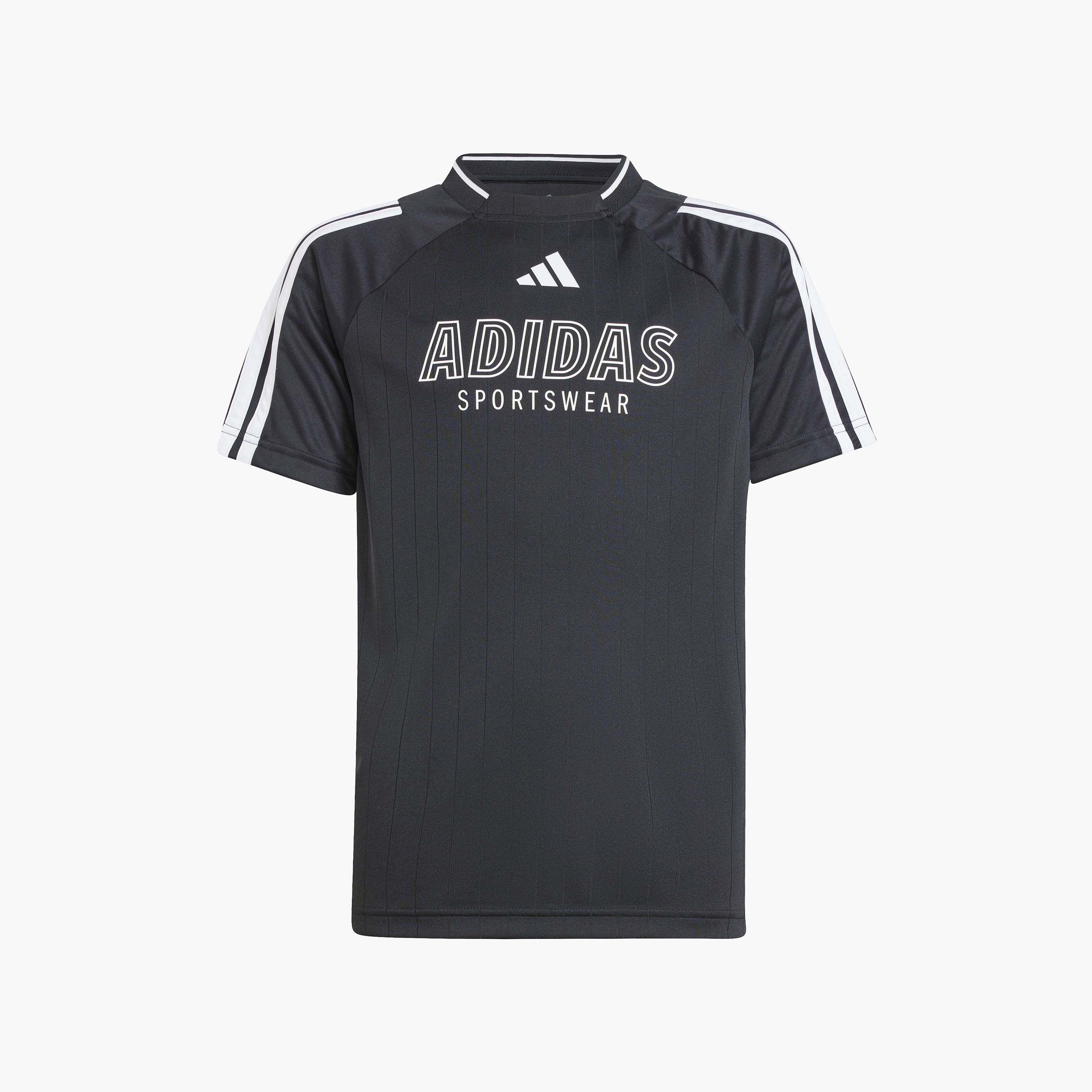 adidas Boys Crew Neck T-shirt with Logo Print - Short Sleeves-boys-clothing-sportswear-tops-image-15