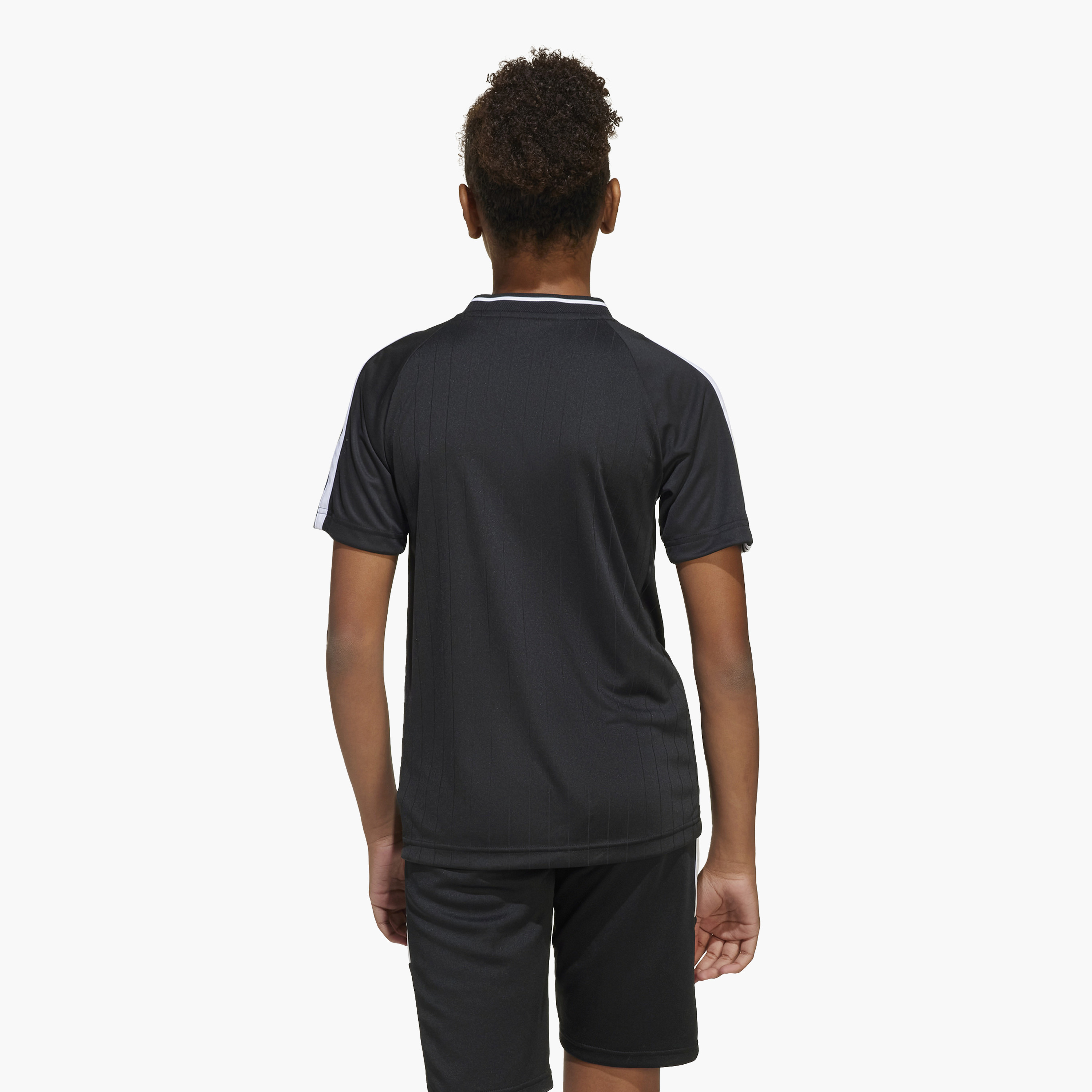 adidas Boys Crew Neck T-shirt with Logo Print - Short Sleeves-boys-clothing-sportswear-tops-image-2