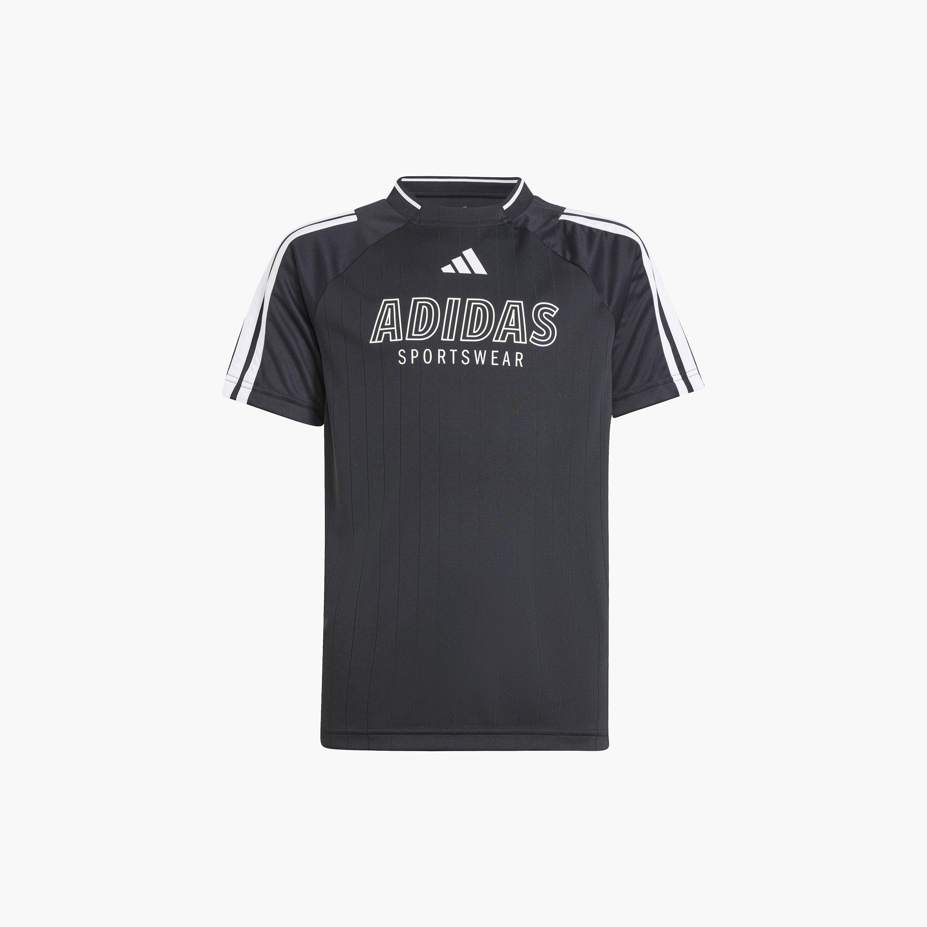 adidas Boys Crew Neck T-shirt with Logo Print - Short Sleeves-boys-clothing-sportswear-tops-image-8