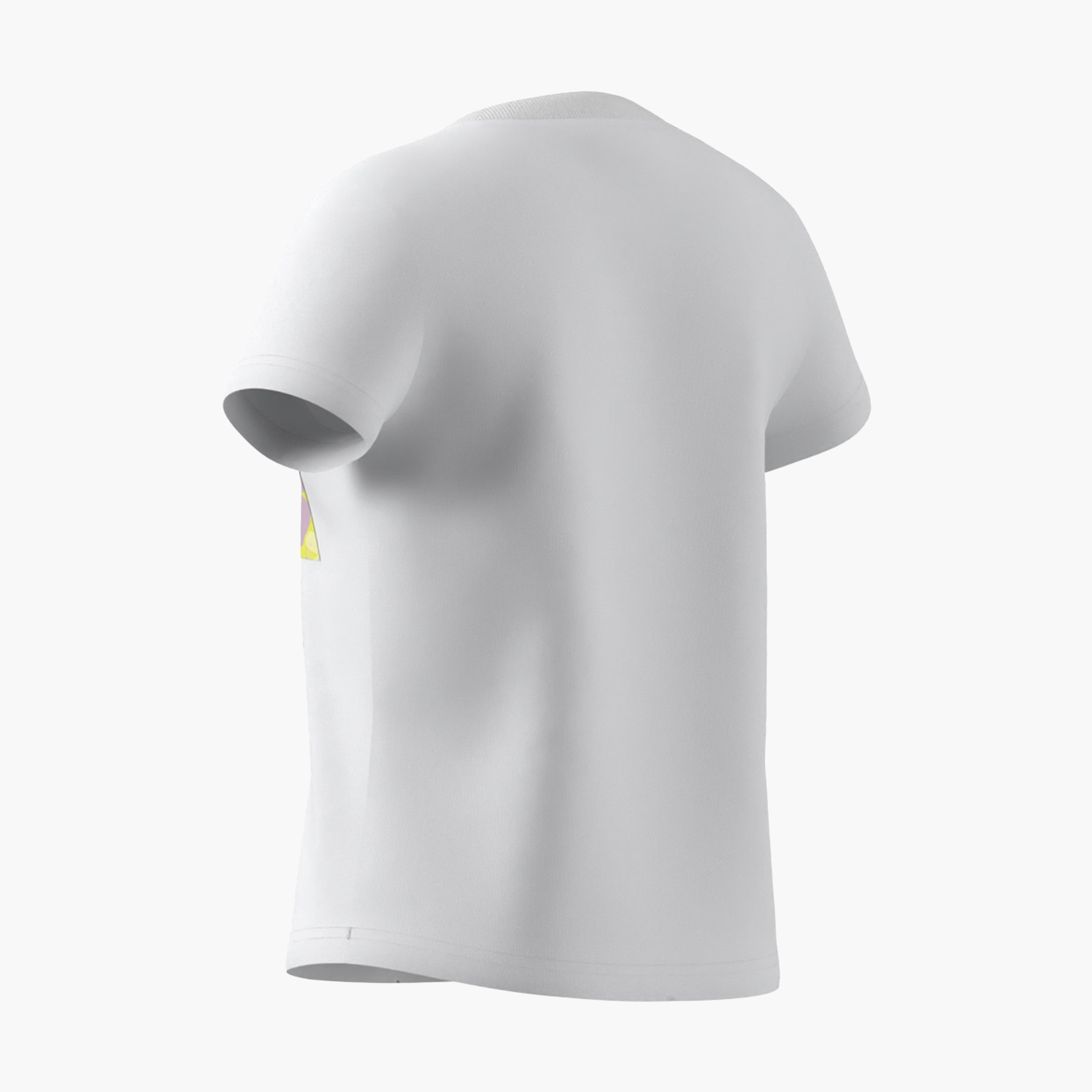 adidas Logo Print T-shirt with Short Sleeves-girls-clothing-tshirts-image-2