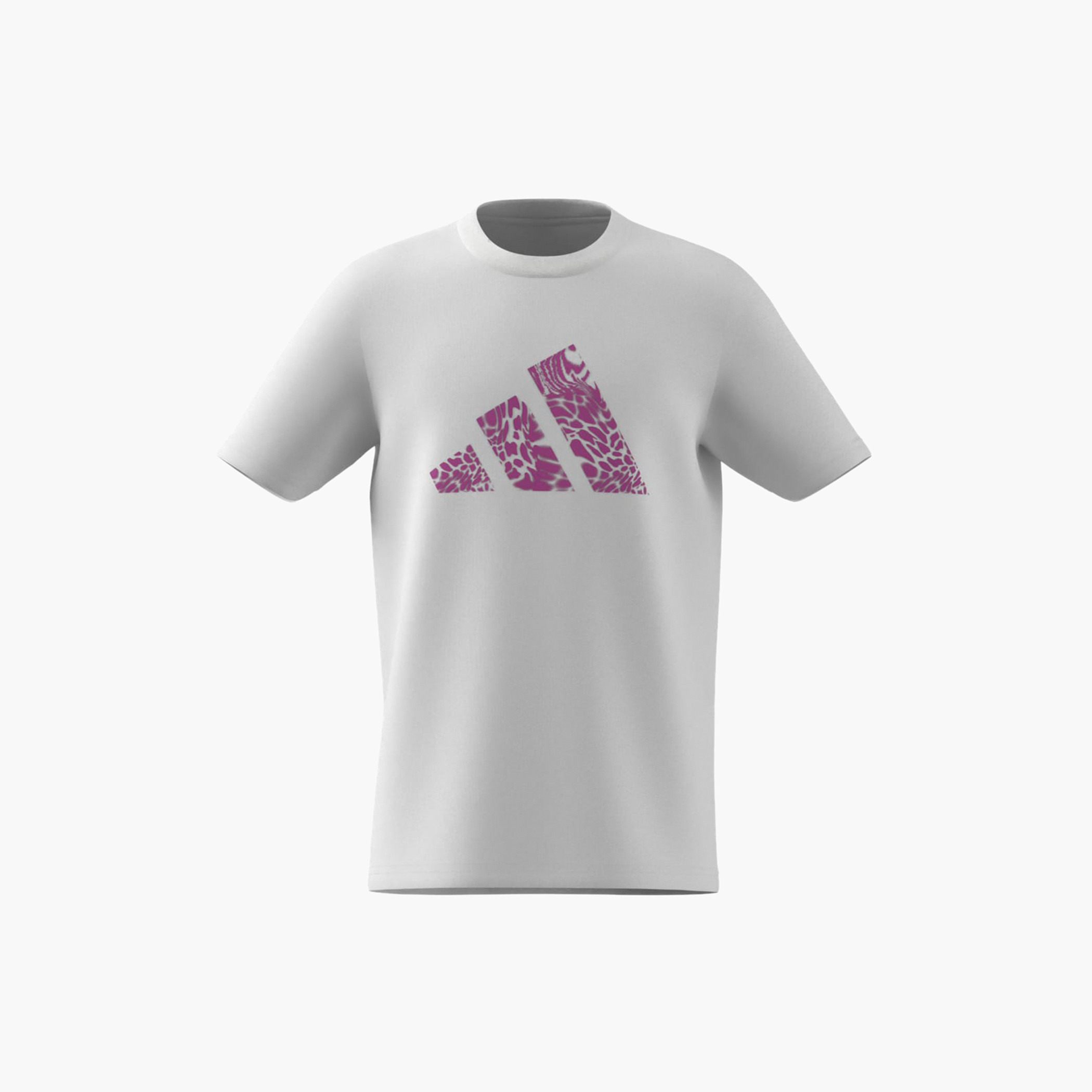 تيشيرت بأكمام قصيرة وطبعات شعار من أديداس-sports-girls-clothing-tops-image-2