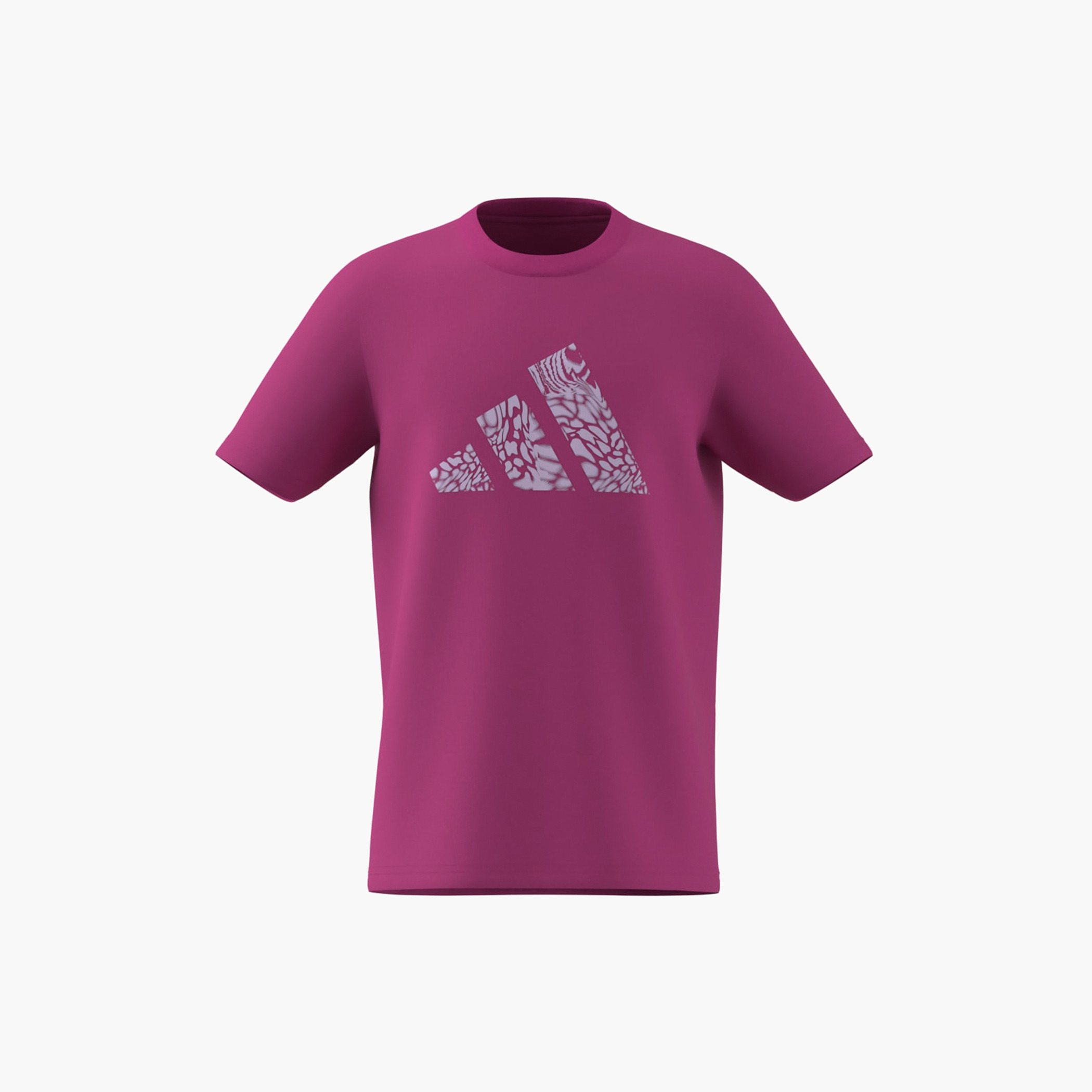تيشيرت بأكمام قصيرة وطبعات شعار من أديداس-sports-girls-clothing-tops-image-1