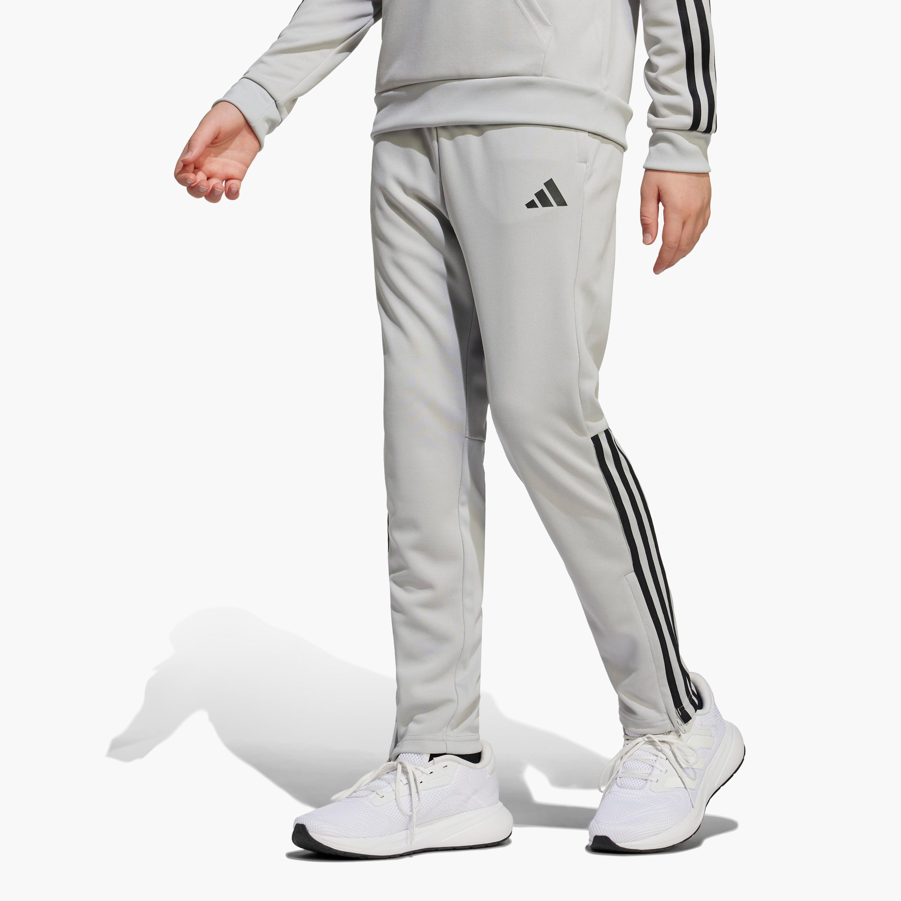 adidas Boys Track Pants with Pockets - Elasticated Waist-boys-clothing-bottoms-joggersandtrackpants-image-1