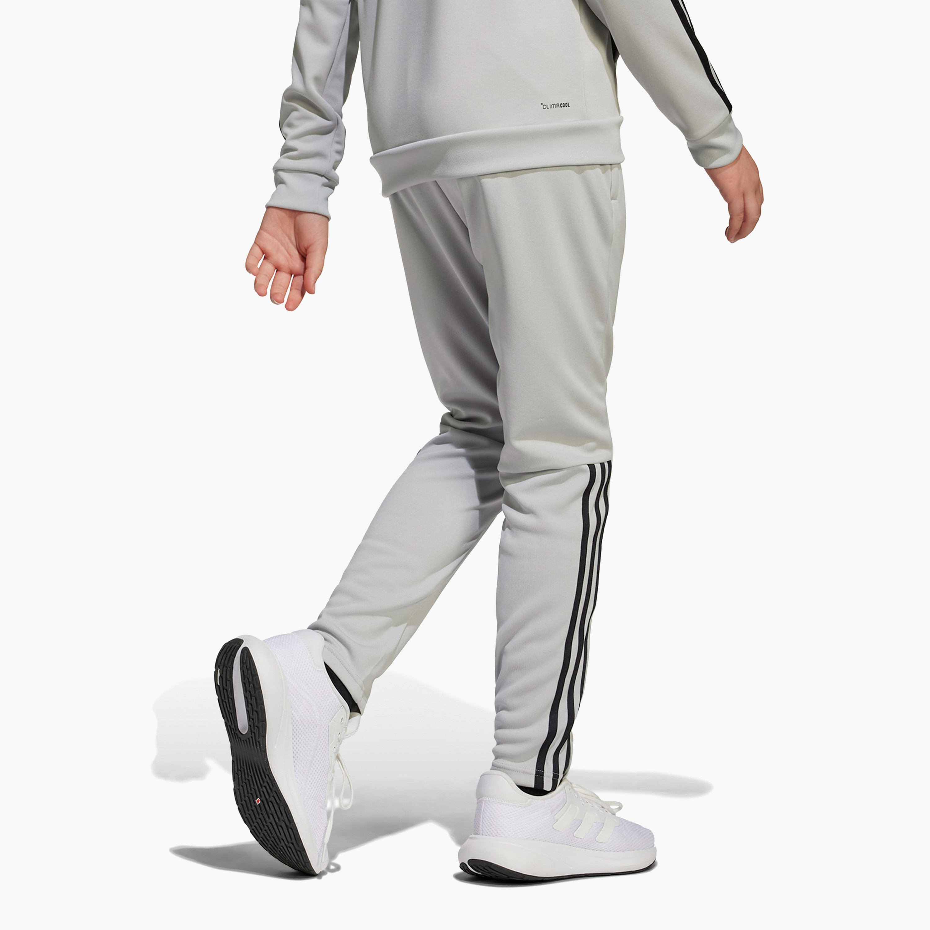 adidas Boys Track Pants with Pockets - Elasticated Waist-boys-clothing-bottoms-joggersandtrackpants-image-2