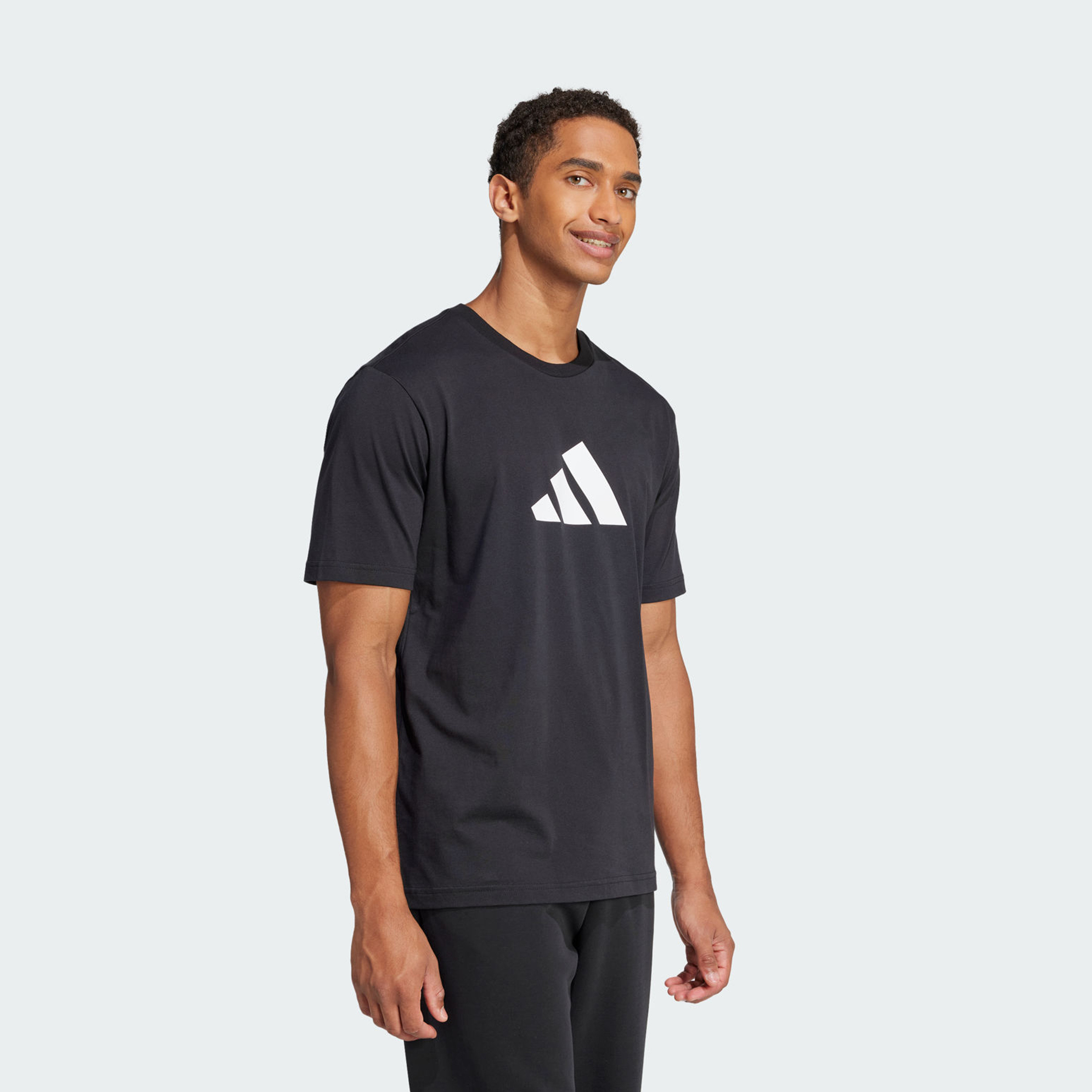 adidas Men's Future Icons 3 Bar Logo T-Shirt | OE-men-clothing-sportswearandactivewear-tshirtsandpolos-image-2