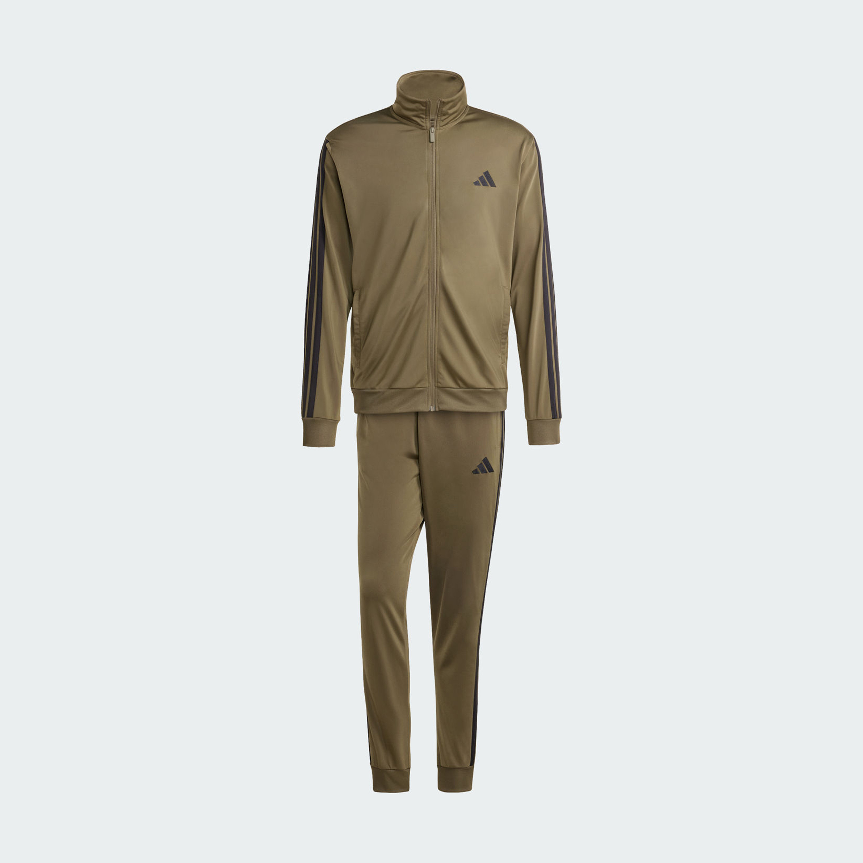 أديداس - بدلة رياضية بيسك تريكو بثلاثة خطوط للرجال | OE-men-clothing-sportswearandactivewear-tracksuits-image-6