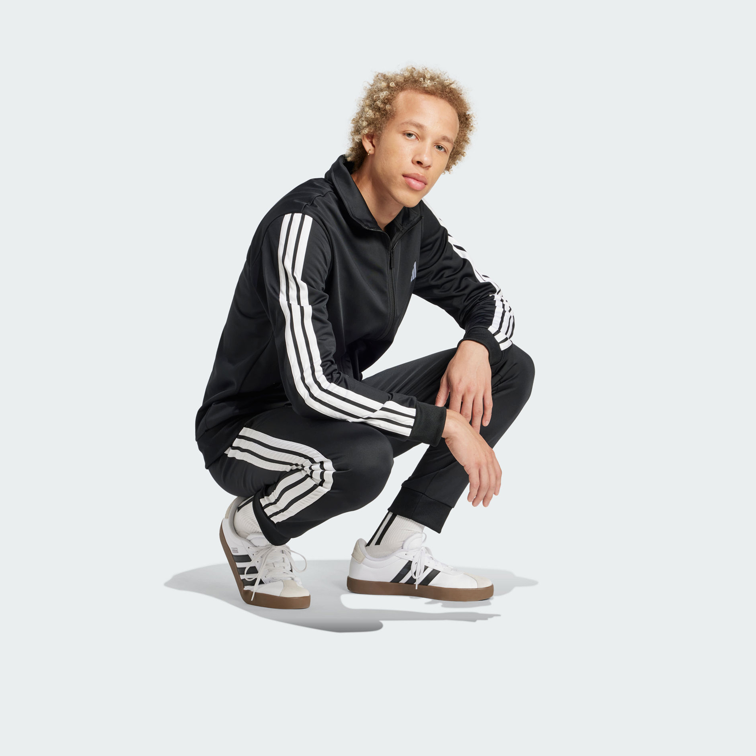 أديداس - بدلة رياضية بيسك تريكو بثلاثة خطوط للرجال | OE-men-clothing-sportswearandactivewear-tracksuits-image-8