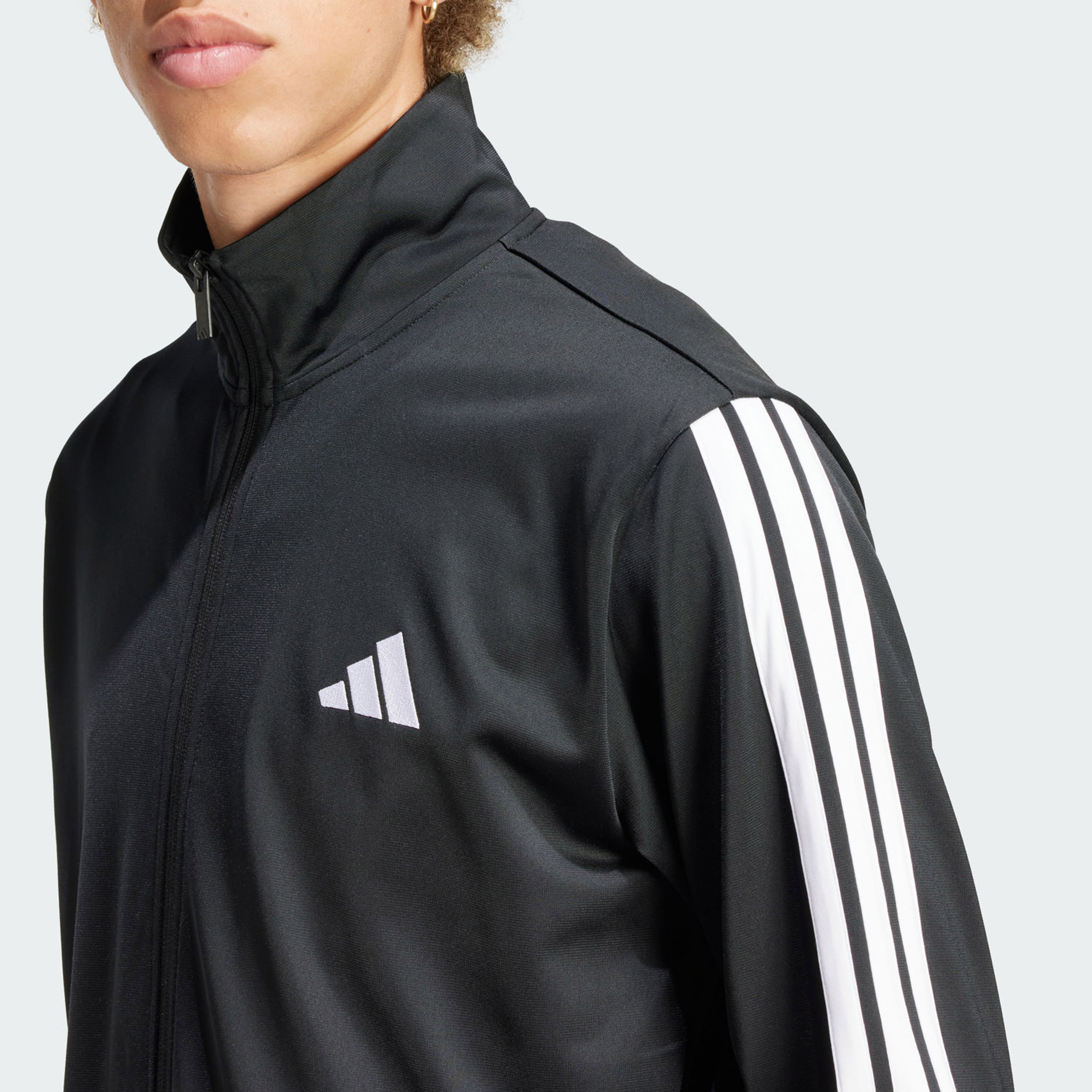 أديداس - بدلة رياضية بيسك تريكو بثلاثة خطوط للرجال | OE-men-clothing-sportswearandactivewear-tracksuits-image-11