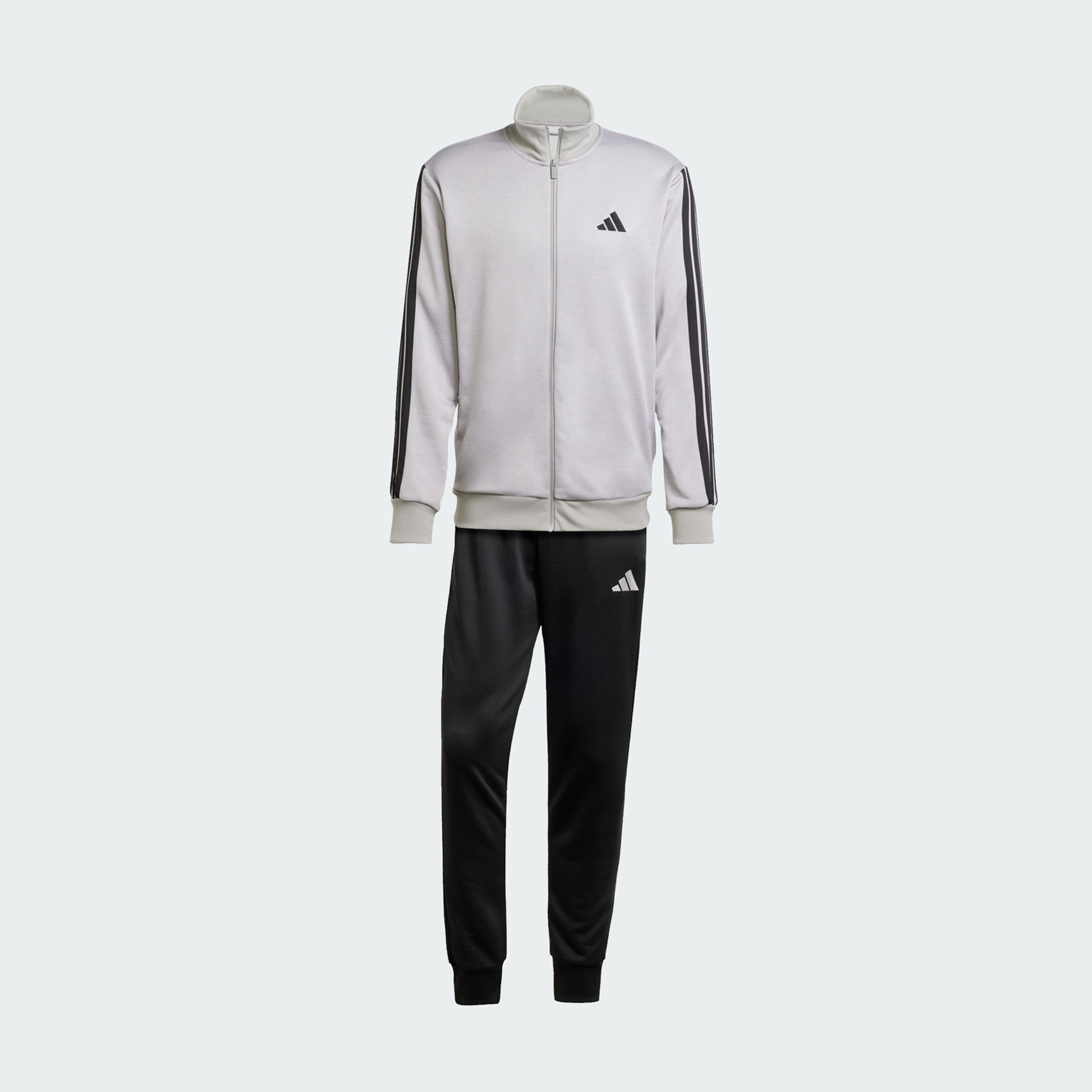 أديداس - بدلة رياضية بيسك تيري فرنسي بثلاثة خطوط للرجال JI8876 | OE-men-clothing-sportswearandactivewear-tracksuits-image-6