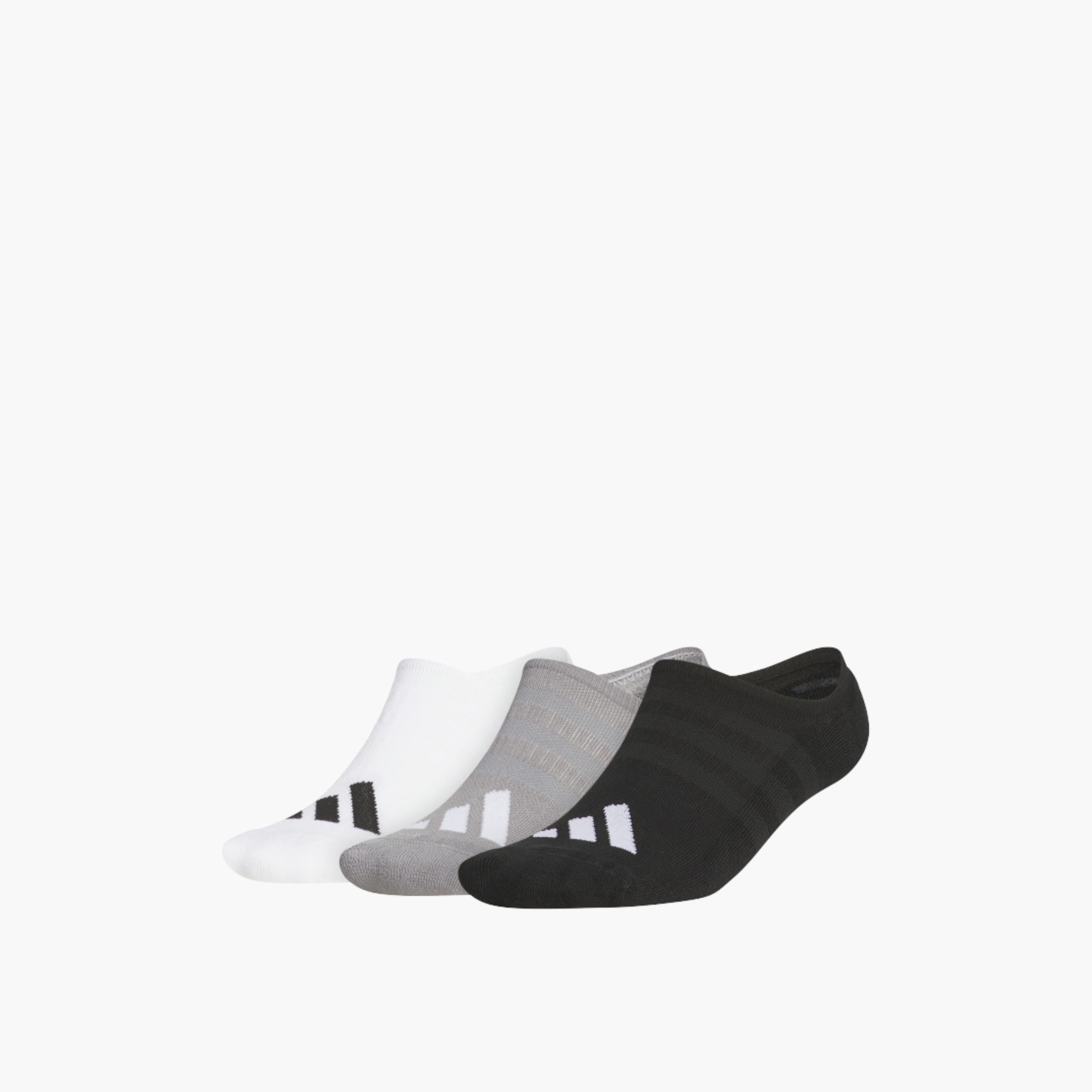 طقم جوارب أديداس غير مرئية بطبعات شعار 3 قطع-men-socks-image-1