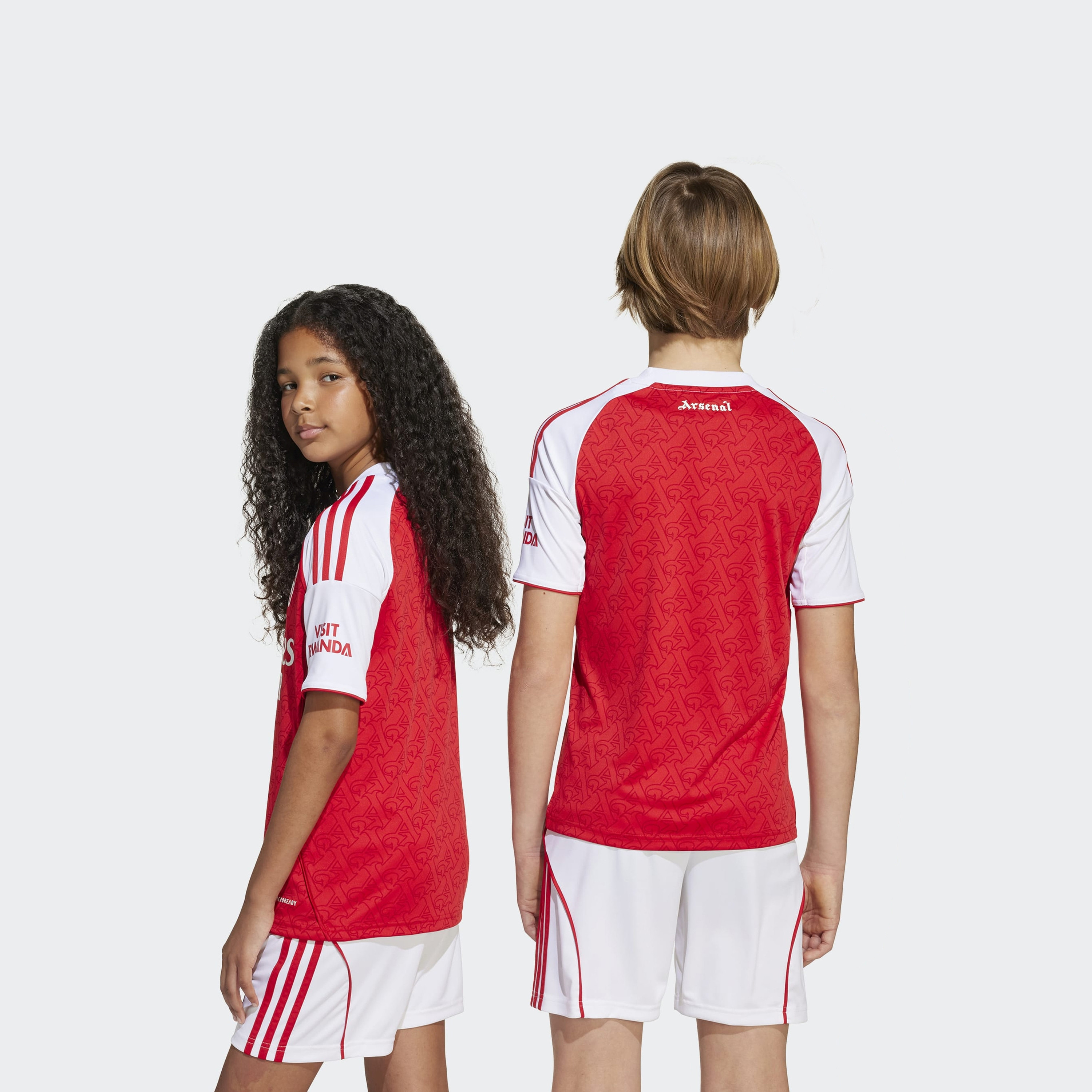 adidas Kids Arsenal 25/26 Home Short Sleeve Jersey-boys-clothing-sportswear-tops-image-7