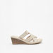 Le Confort Slip-On Sandals with Wedge Heels-Women%27s Heel Sandals-thumbnail-2