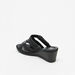 Le Confort Slip-On Sandals with Wedge Heels-Women%27s Heel Sandals-thumbnail-2