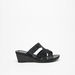 Le Confort Slip-On Sandals with Wedge Heels-Women%27s Heel Sandals-thumbnailMobile-3