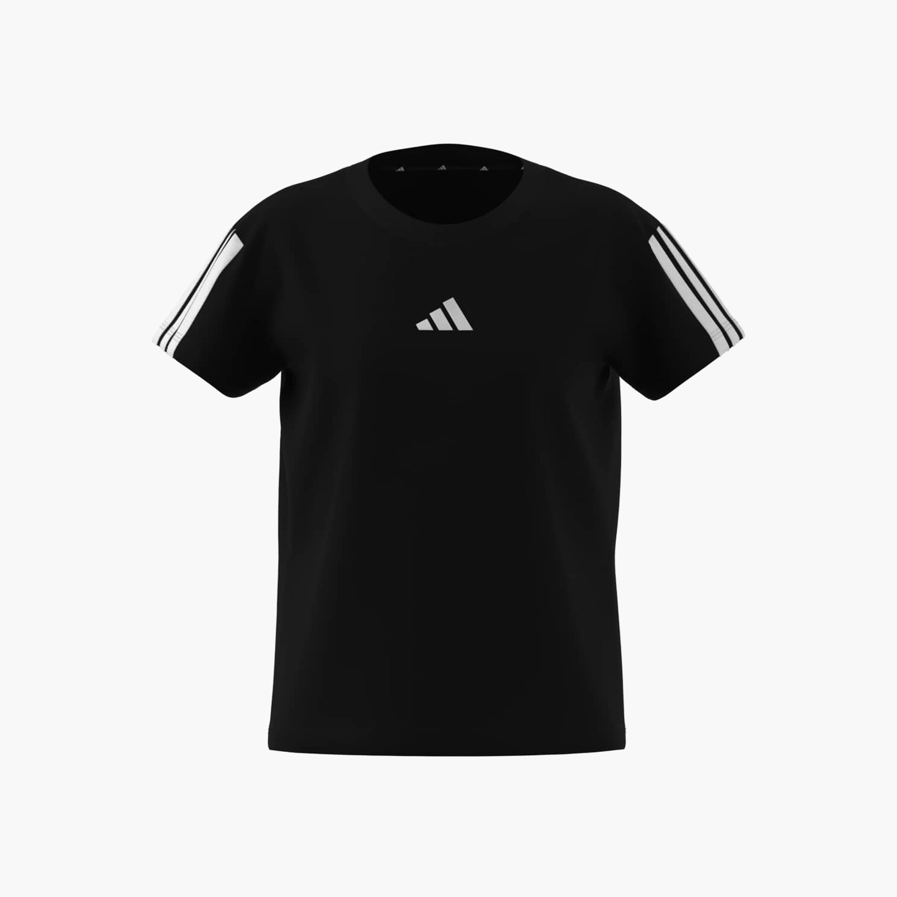 adidas Crew Neck Short Sleeves T-shirt with Logo Detail-sports-girls-clothing-tops-image-7