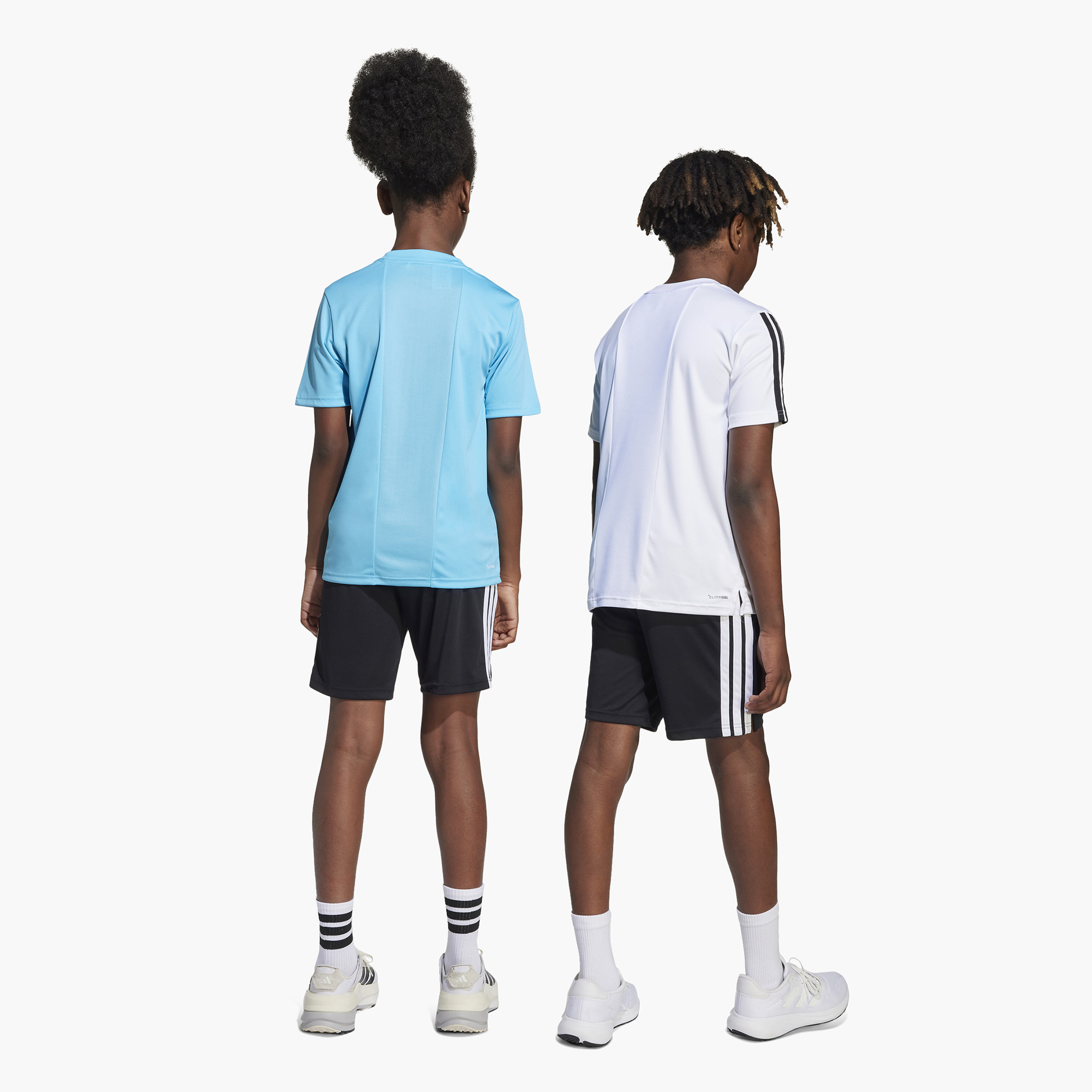 adidas Logo Print Shorts with Elasticated Waistband-boys-clothing-sportswear-bottoms-image-6
