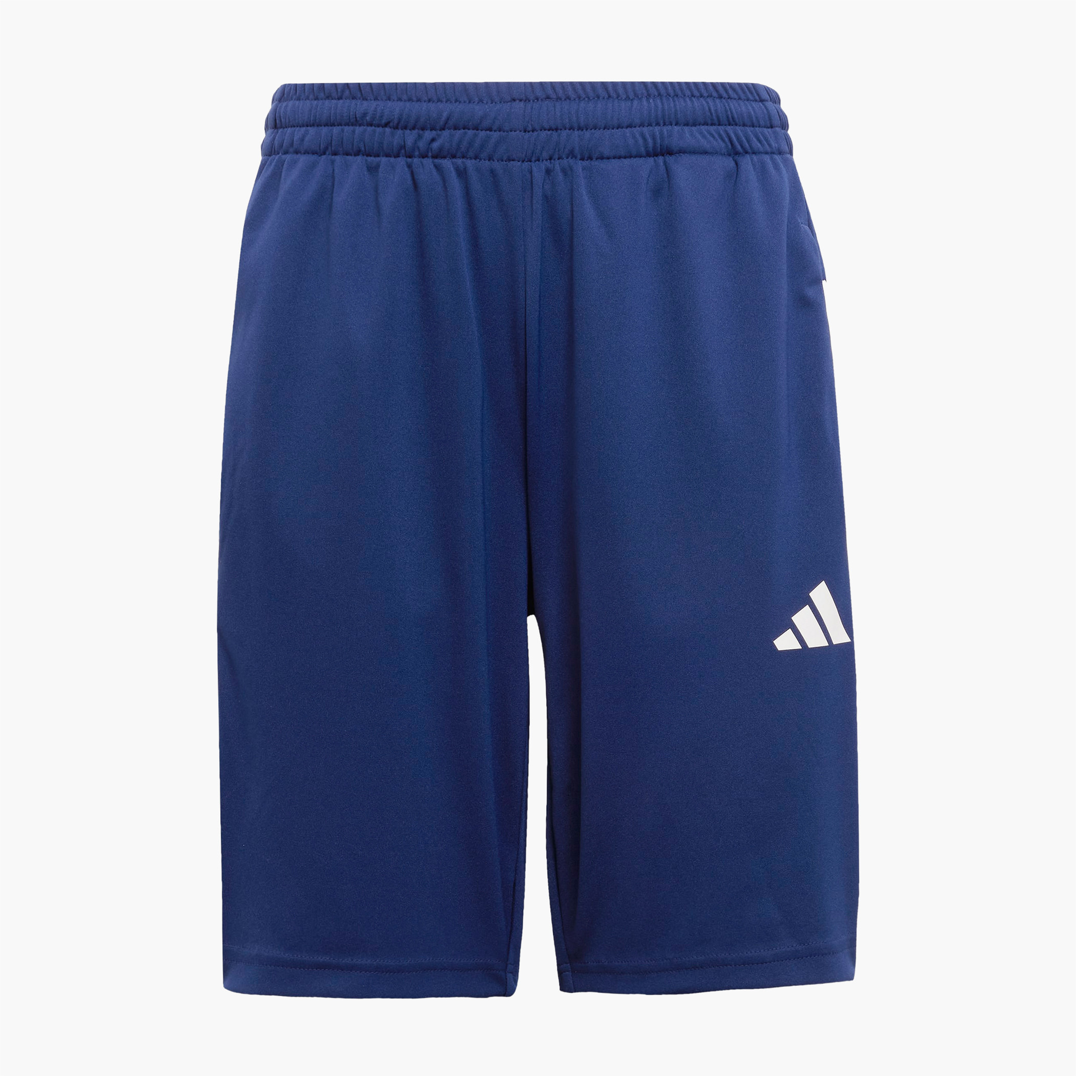 adidas Logo Print Shorts with Elasticated Waistband-boys-clothing-sportswear-bottoms-image-1