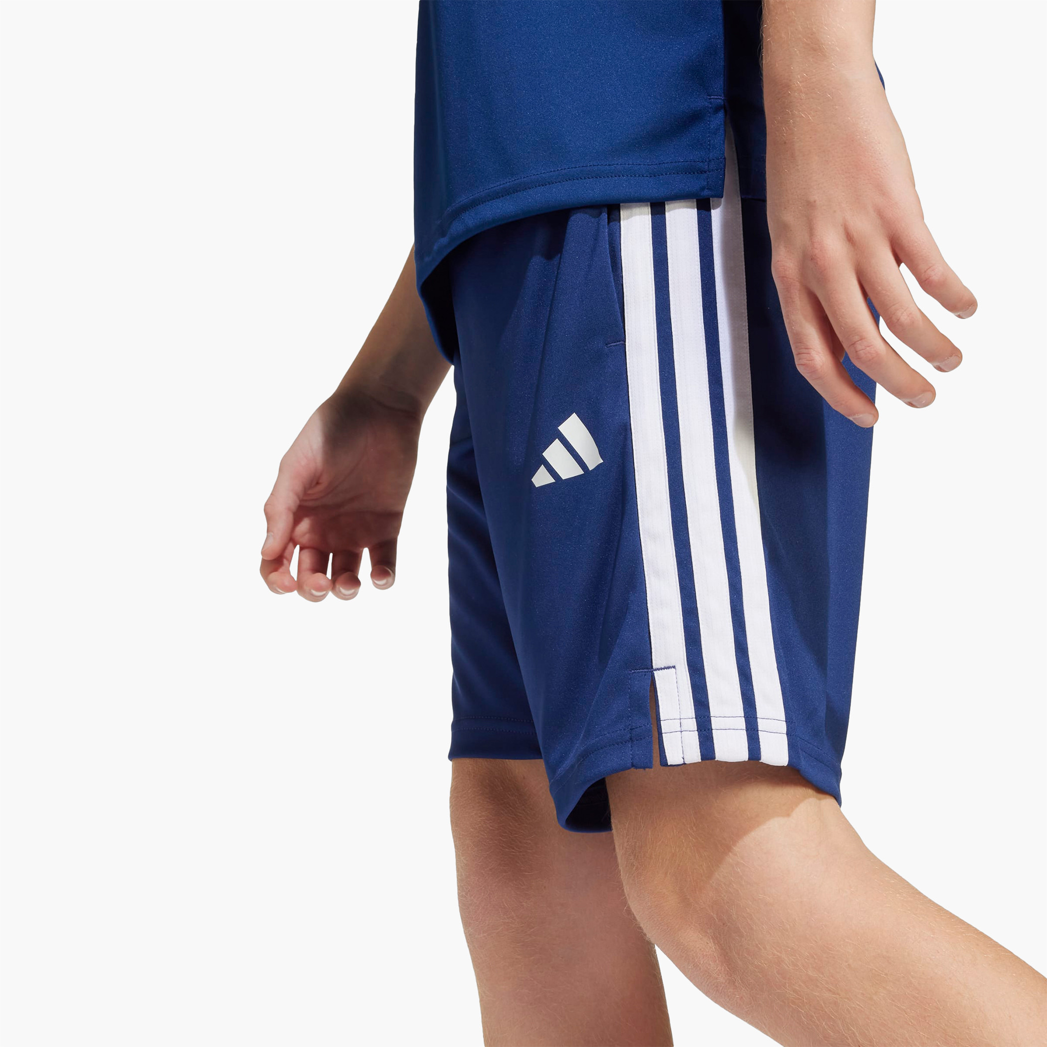 adidas Logo Print Shorts with Elasticated Waistband-boys-clothing-sportswear-bottoms-image-5