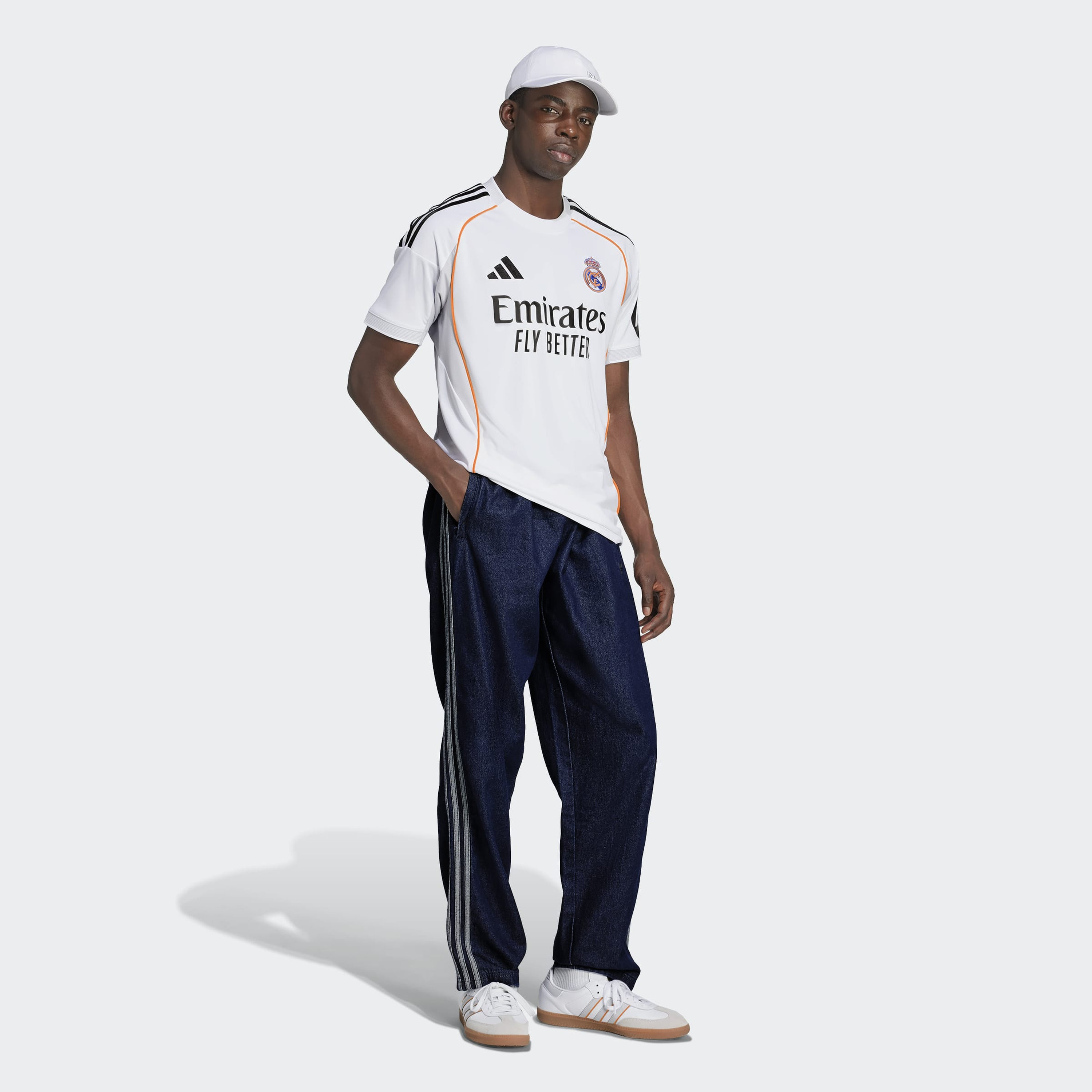 adidas Men Real Madrid 25/26 Home Short Sleeve Jersey-men-clothing-sportswearandactivewear-tshirtsandpolos-image-2