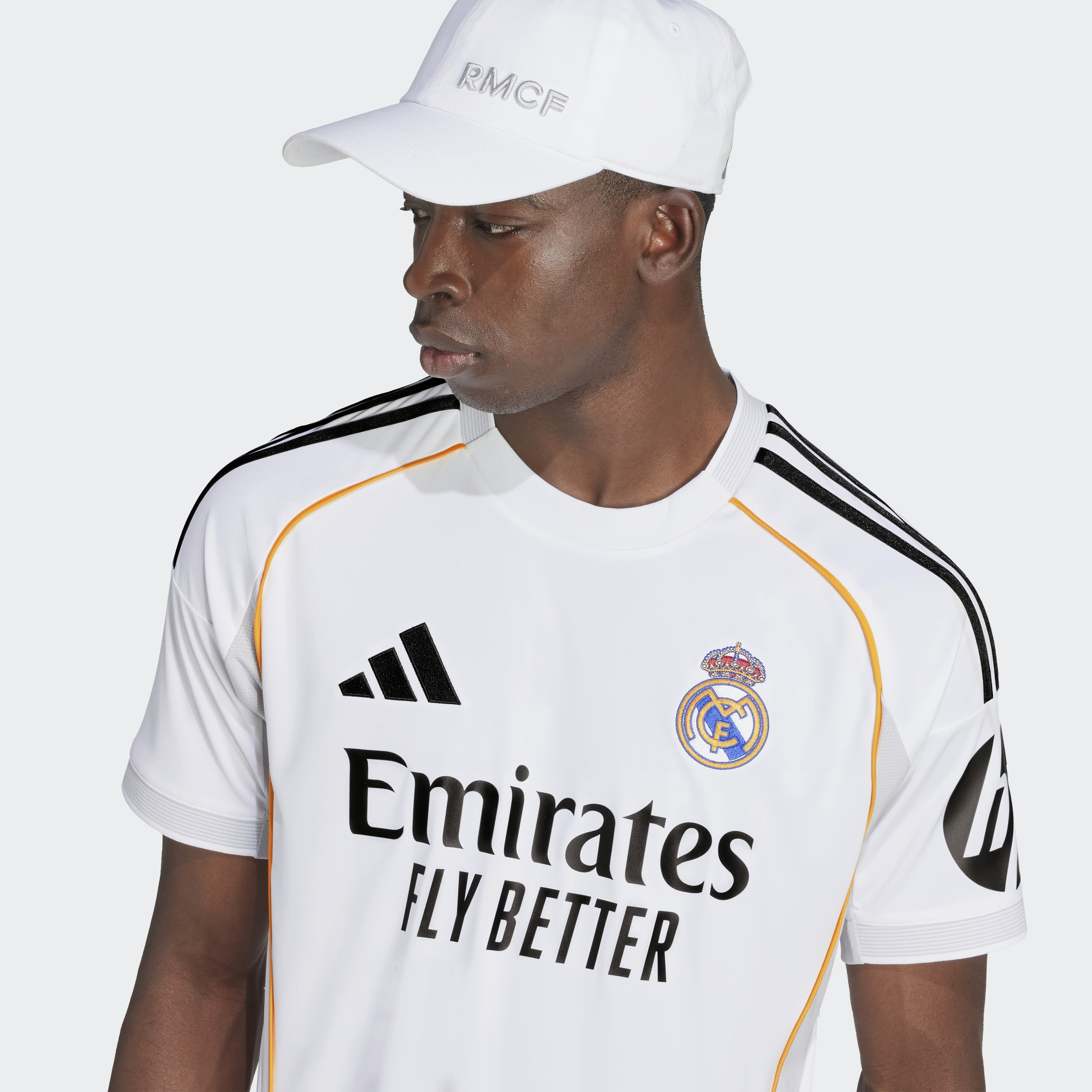 adidas Men Real Madrid 25/26 Home Short Sleeve Jersey-men-clothing-sportswearandactivewear-tshirtsandpolos-image-5