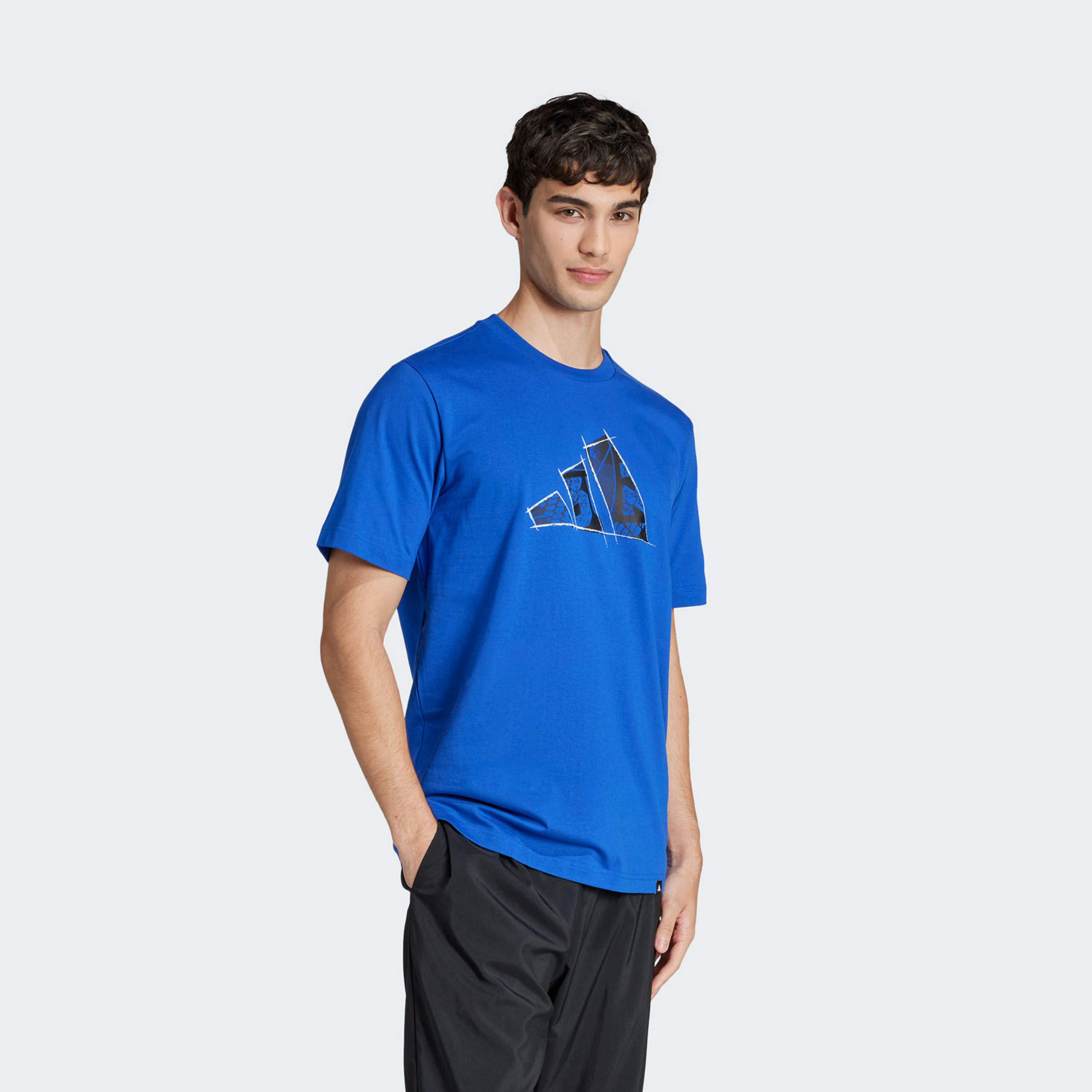 adidas Men's Logo Graphic Tee JJ3933 | OE-men-clothing-sportswearandactivewear-tshirtsandpolos-image-2