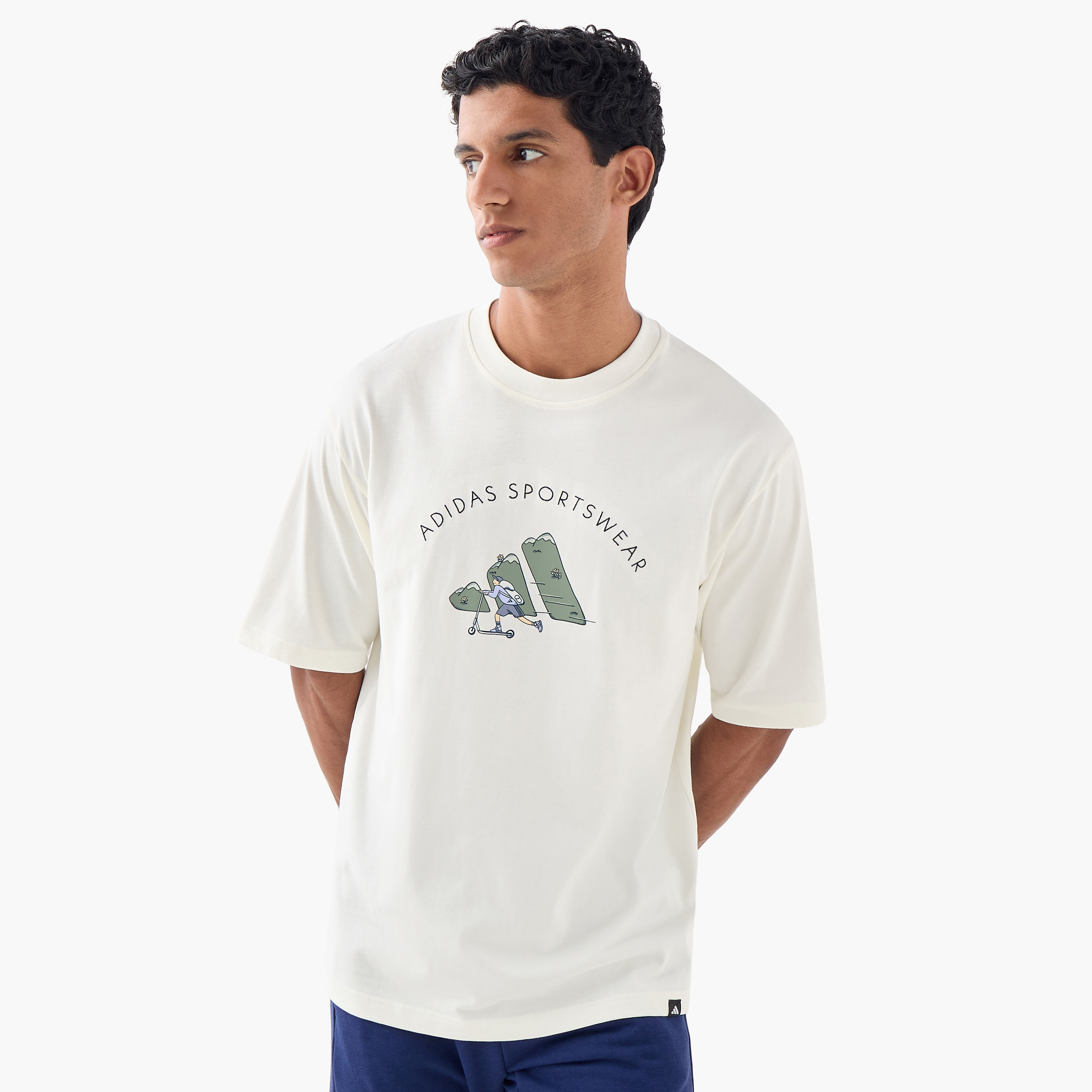 أديداس - تي شيرت رموز رسومات سكوتر دودل - للرجال-men-clothing-sportswearandactivewear-tshirtsandpolos-image-6