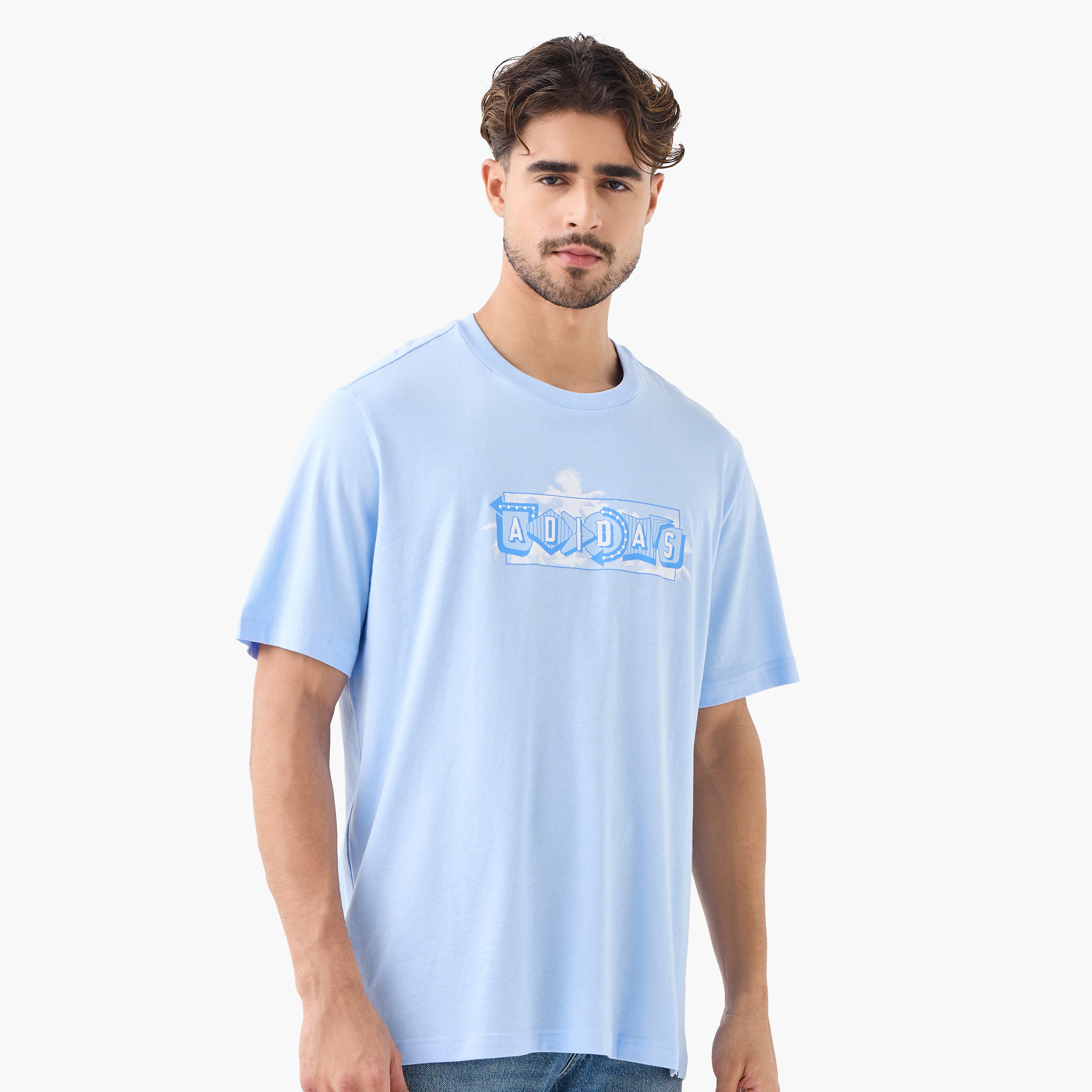أديداس - تي شيرت برسومات الباستيل - للرجال-men-clothing-sportswearandactivewear-tshirtsandpolos-image-1