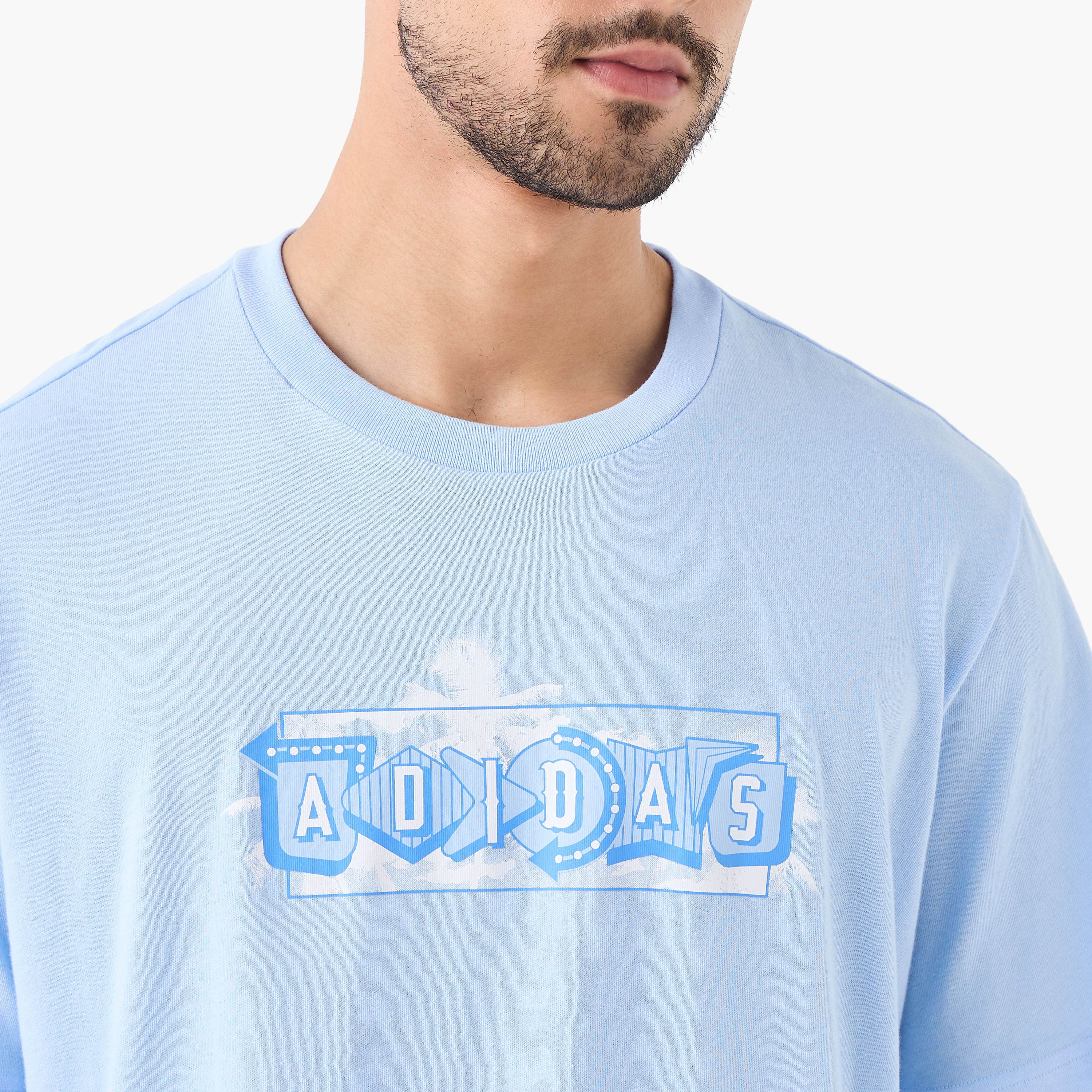 أديداس - تي شيرت برسومات الباستيل - للرجال-men-clothing-sportswearandactivewear-tshirtsandpolos-image-4