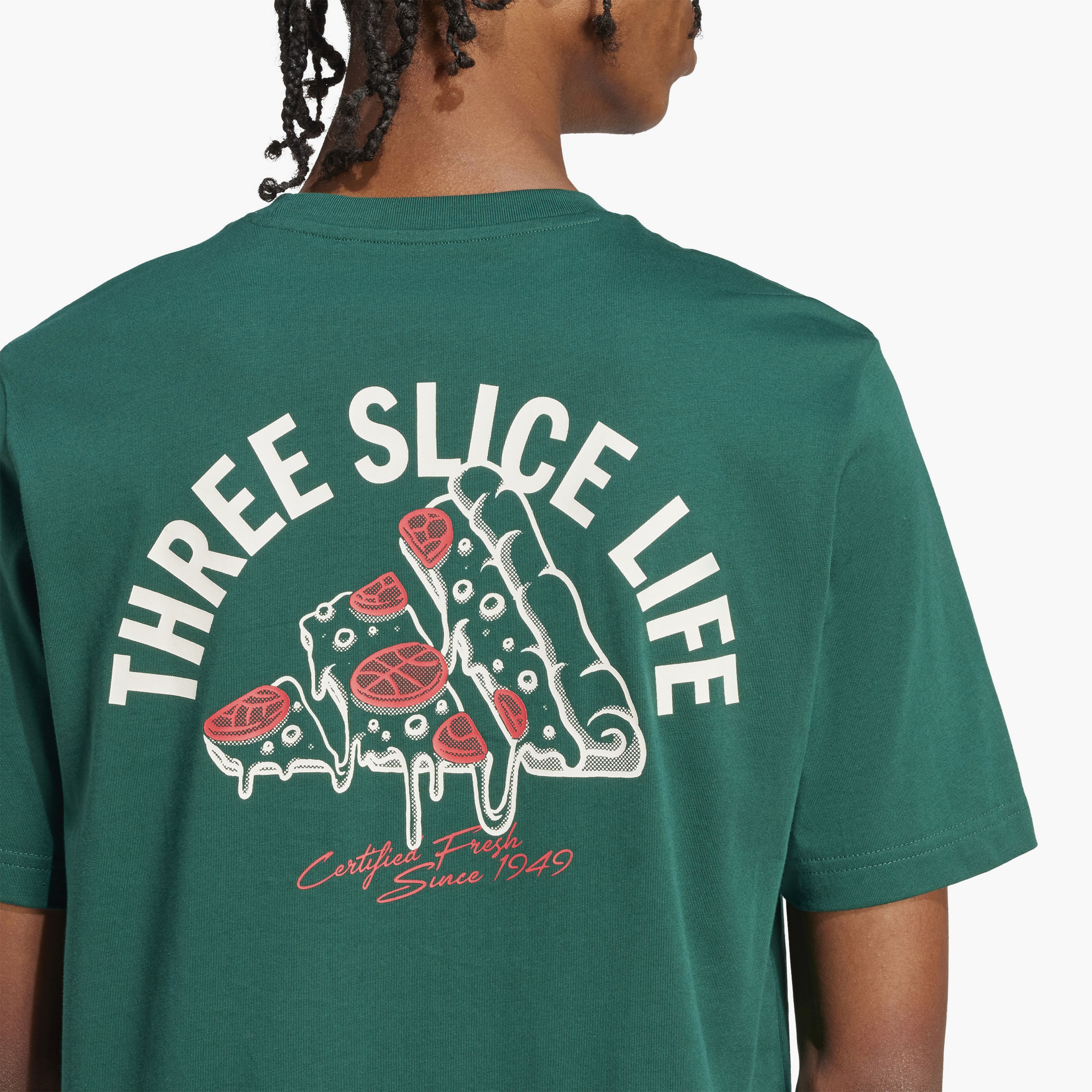 adidas Men's Lounge Pizza Graphic T-Shirt M L PIZZA TEE | OE-CP_BESTPRICE_EXCLUSION-image-6