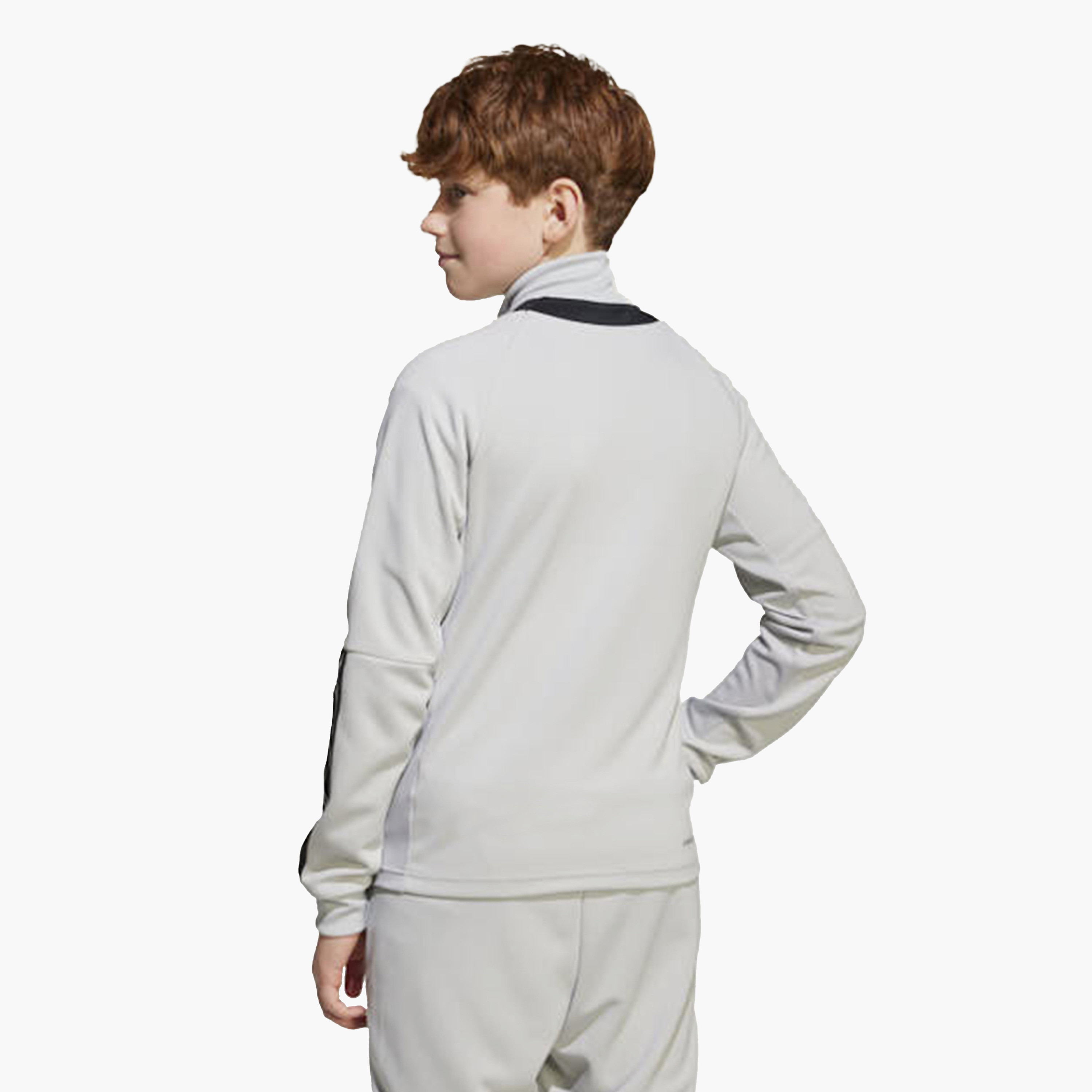 جاكيت بياقة عالية وسحاب إغلاق للأولاد من أديداس - أكمام طويلة-boys-clothing-sweatshirts-image-5