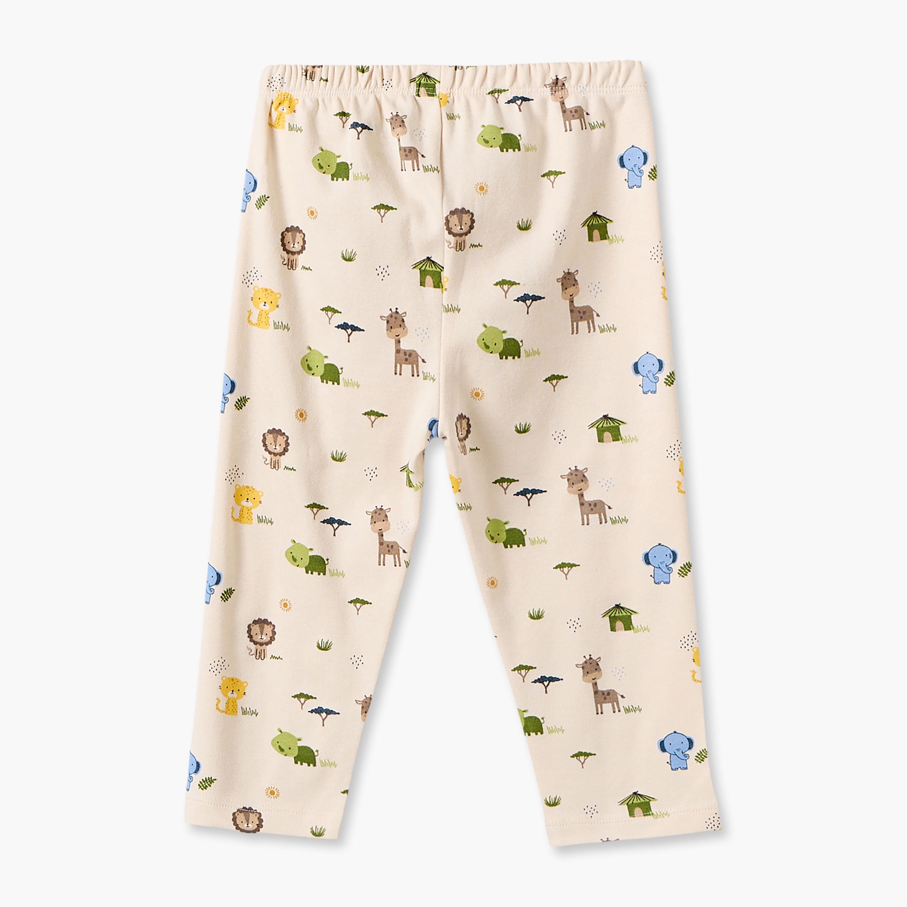 Juniors Cotton Crew Neck Long Sleeves Pyjama Set with Safari Print-baby-boys-clothing-nightwear-pyjamasets-image-6