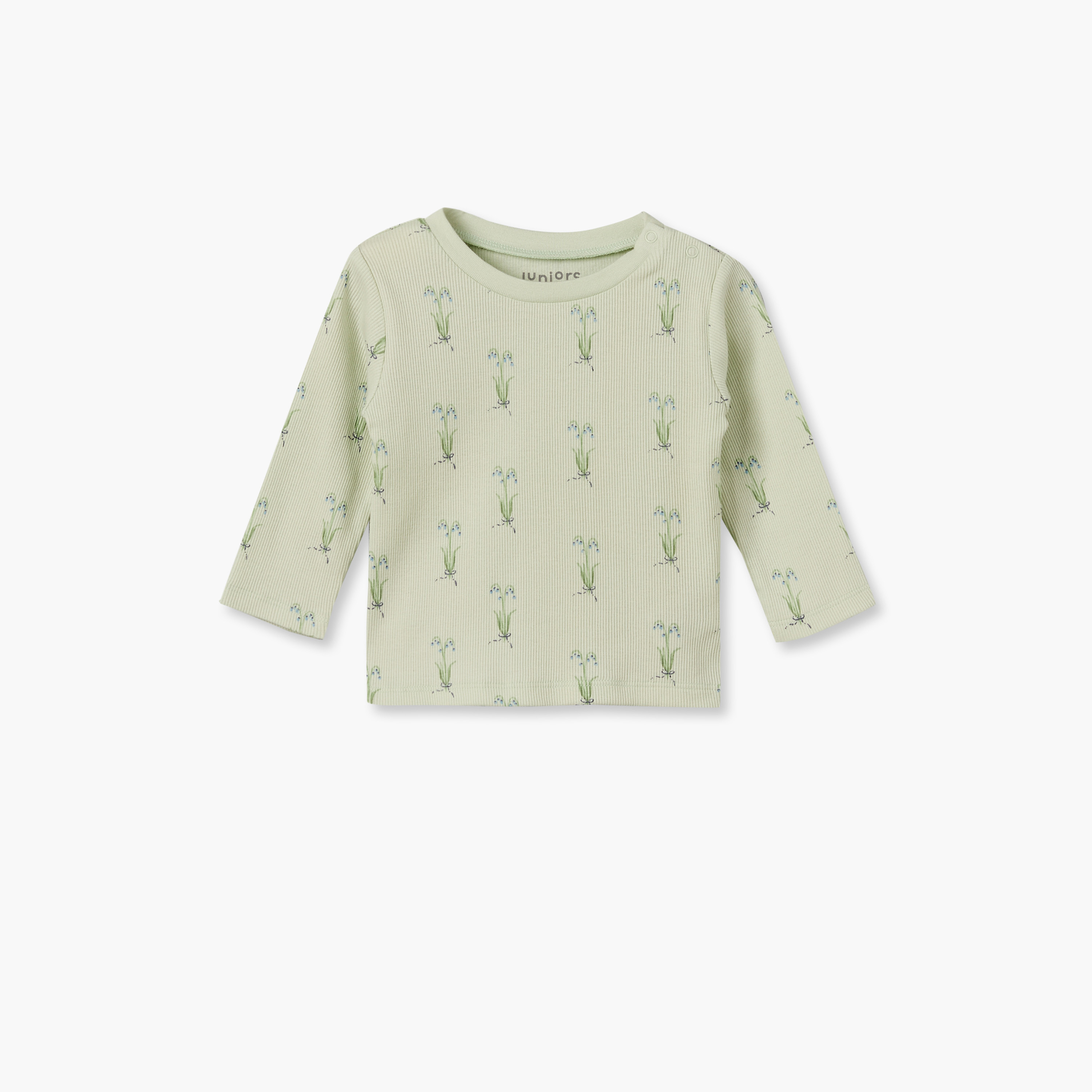 Juniors Cotton Crew Neck Long Sleeves Pyjama Set with Botanical Print-promo_babyshop_Buy3for7.9_KWT030926-image-3