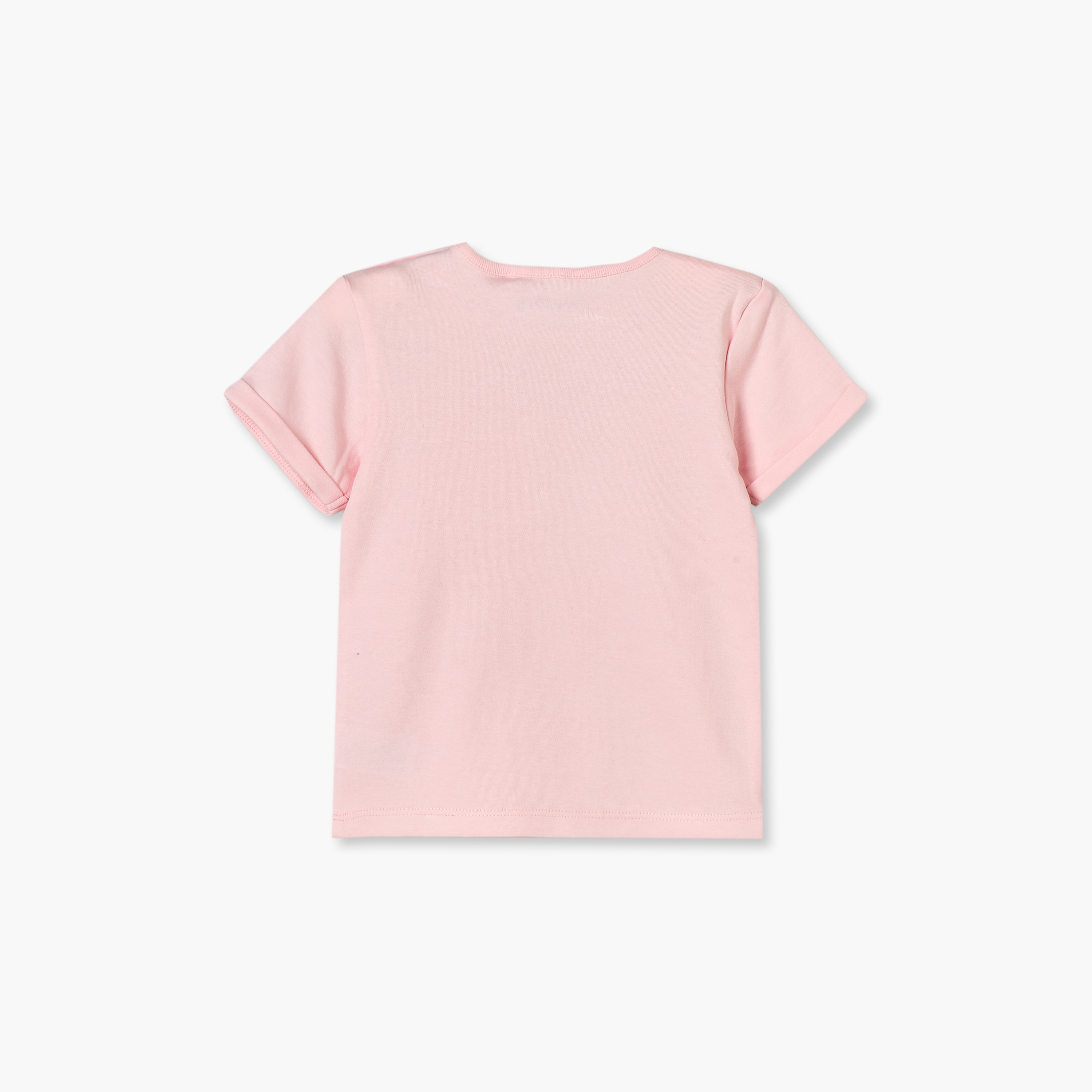 طقم شورت كاروهات وتيشيرت قطن بياقة ضيقة وأكمام قصيرة من جونيورز-baby-girls-clothing-nightwear-pyjamasets-image-5