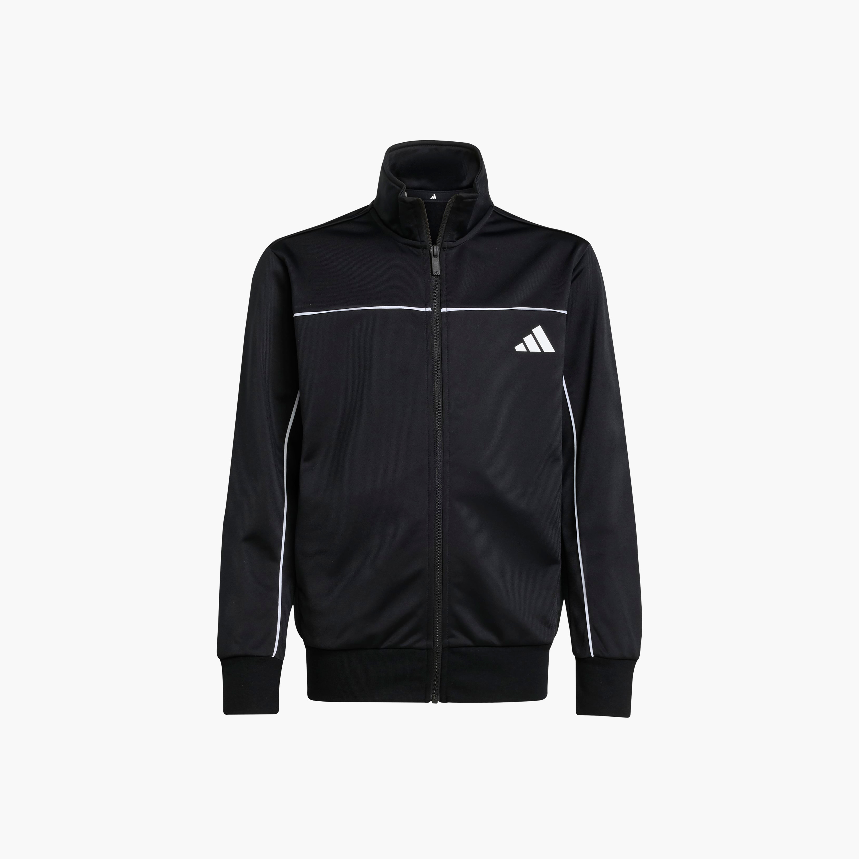 adidas Boys Jacket and Track Pant Set with Logo Print - Long Sleeves - High Neck-boys-clothing-sportswear-sets-image-10