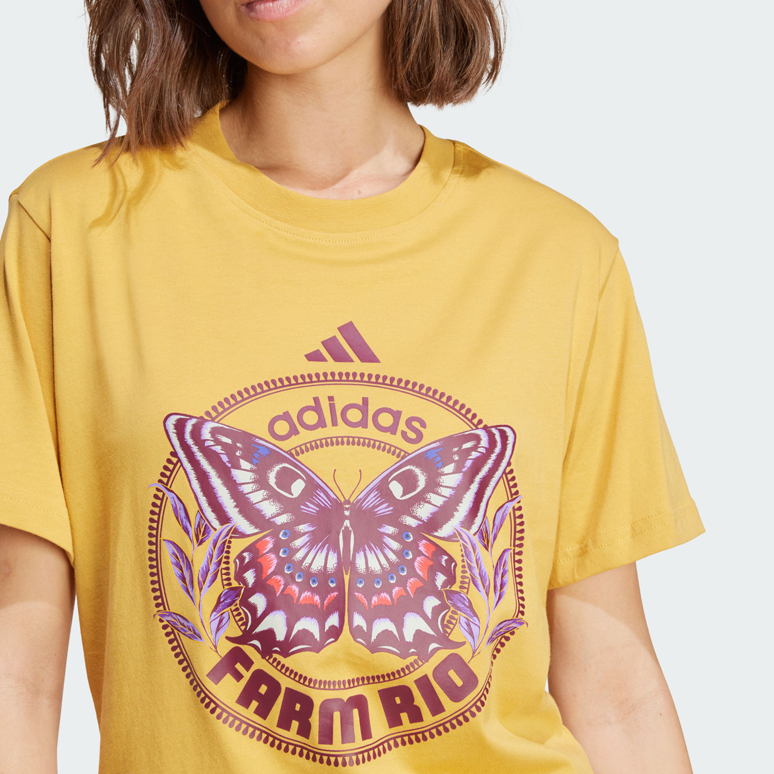 أديداس - تيشيرت جرافيكي اكس فارم للنساء | OE-sports-women-clothing-tshirtsandvests-image-5