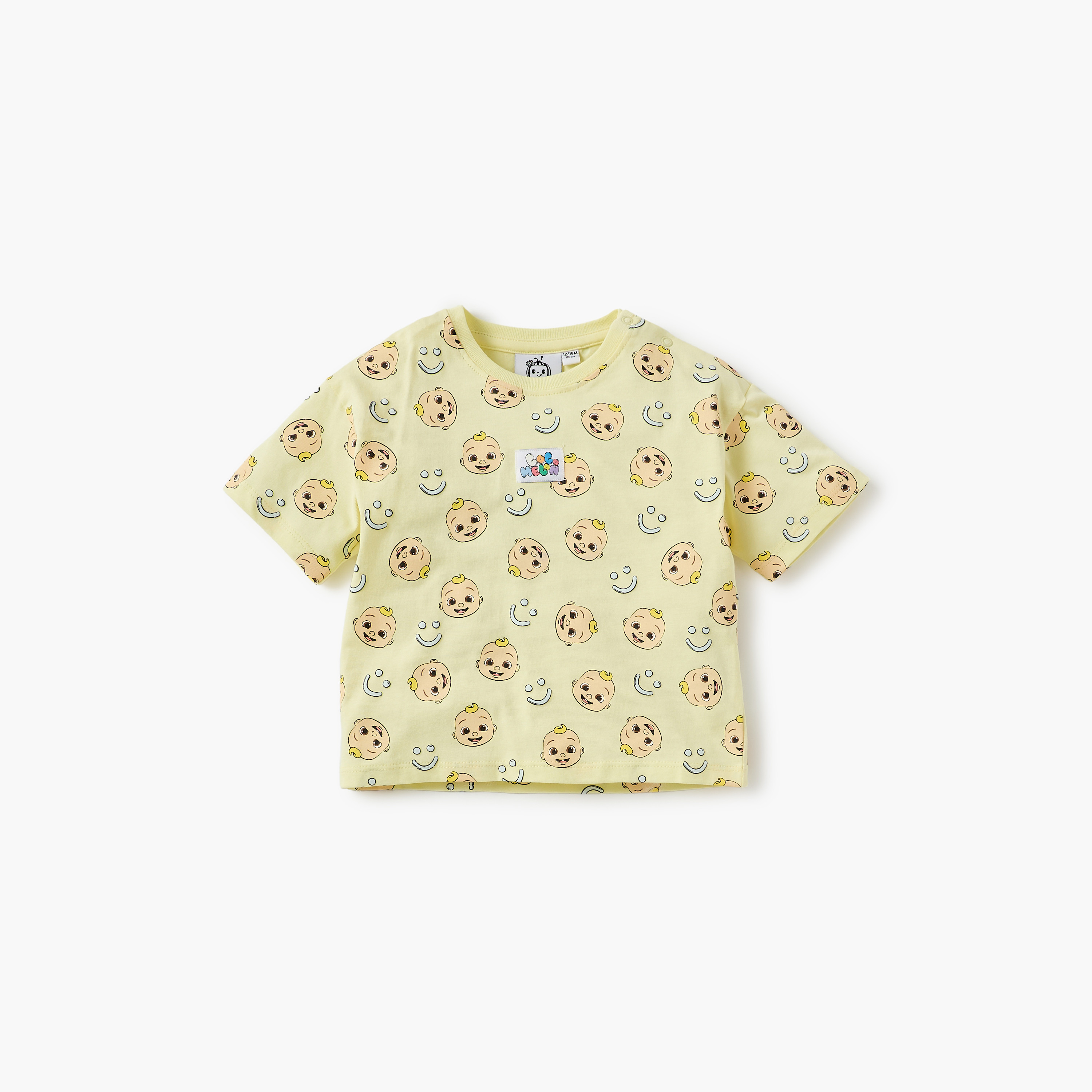 MoonBug Cocomelon Print T-shirt with Short Sleeves - Set of 2-baby-boys-clothing-tshirtsandpolos-image-2