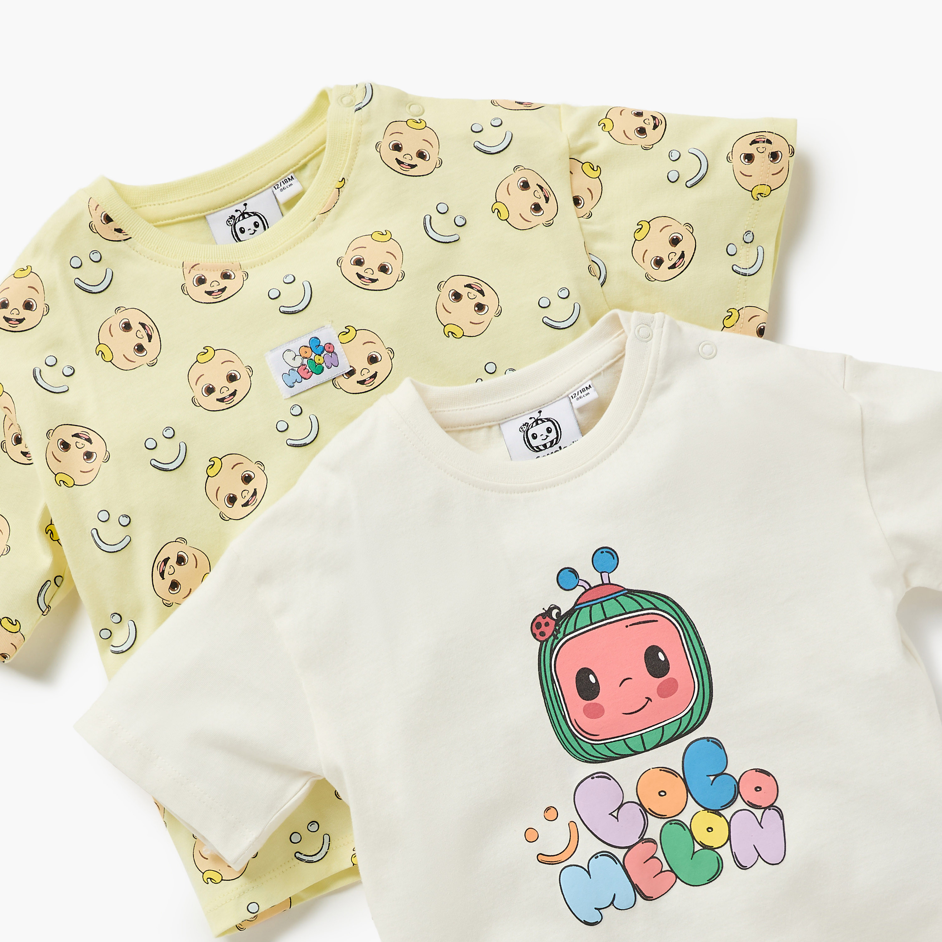 MoonBug Cocomelon Print T-shirt with Short Sleeves - Set of 2-baby-boys-clothing-tshirtsandpolos-image-4
