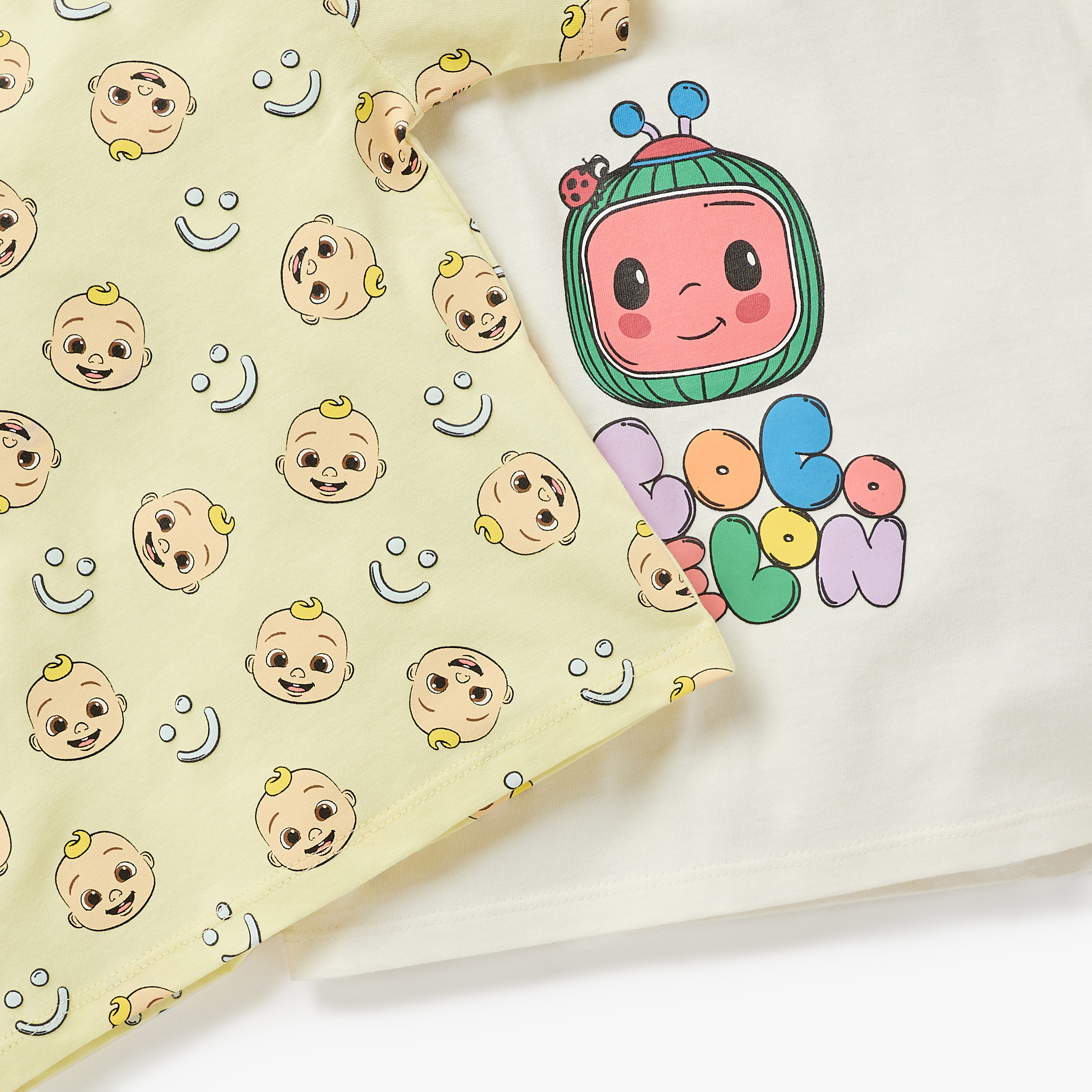 MoonBug Cocomelon Print T-shirt with Short Sleeves - Set of 2-baby-boys-clothing-tshirtsandpolos-image-5
