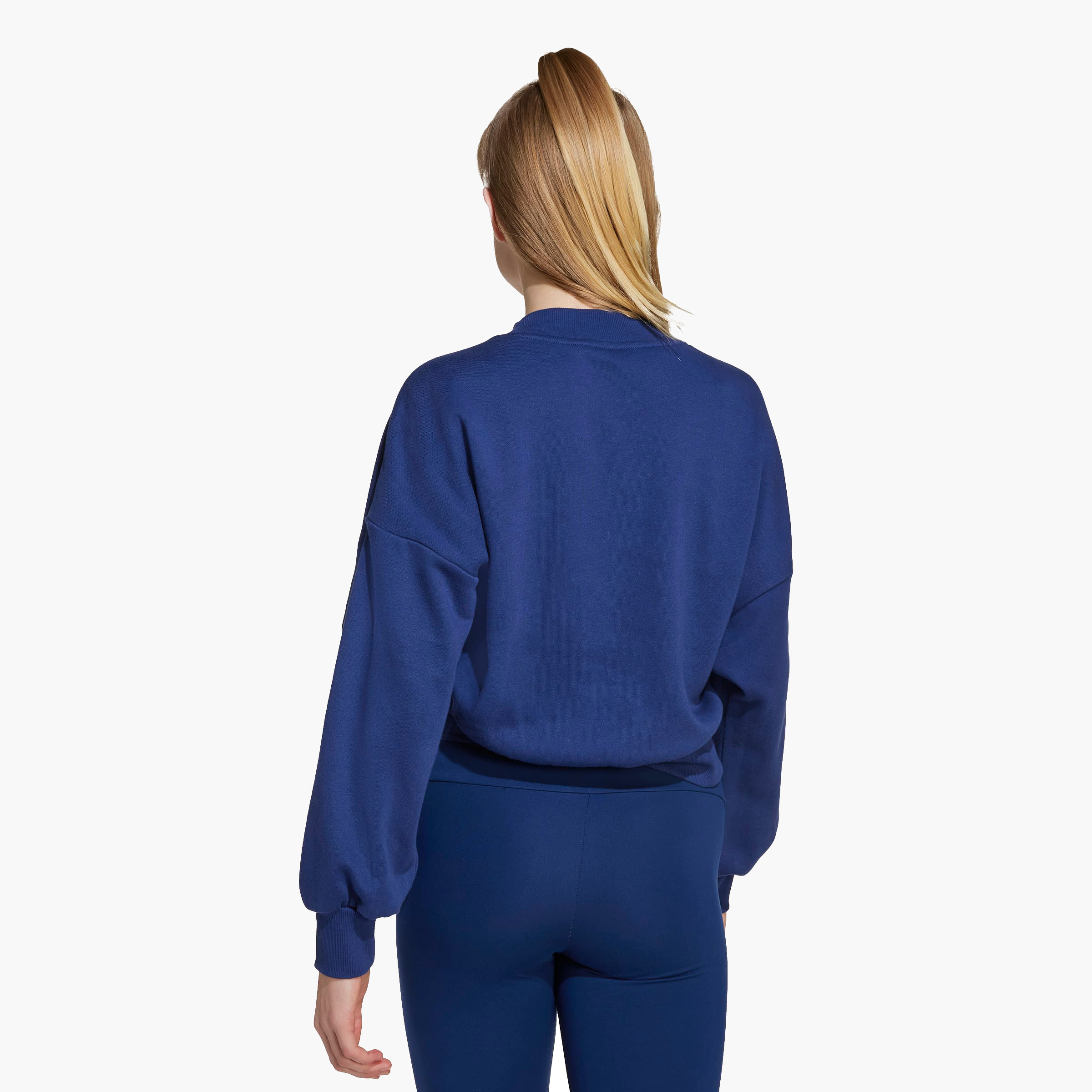 adidas Girls Sweatshirt with Logo Print - Long Sleeves-girls-clothing-sweatshirts-image-2