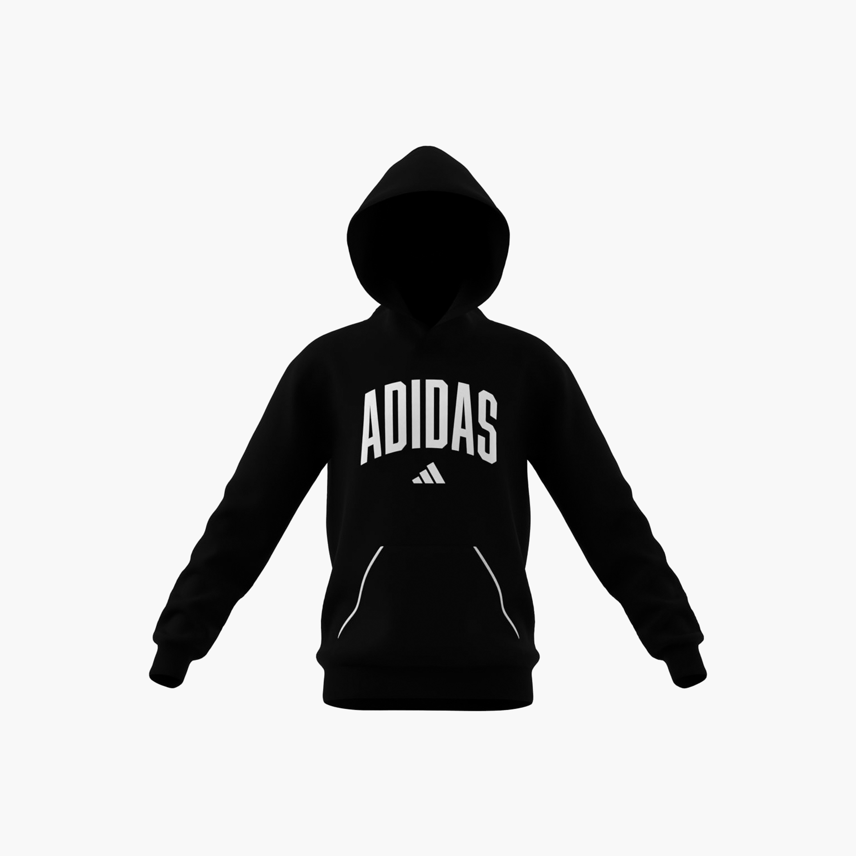 adidas Boys Hooded Neck Sweatshirt with Kangaroo Pocket - Long Sleeves-boys-clothing-sweatshirts-image-8
